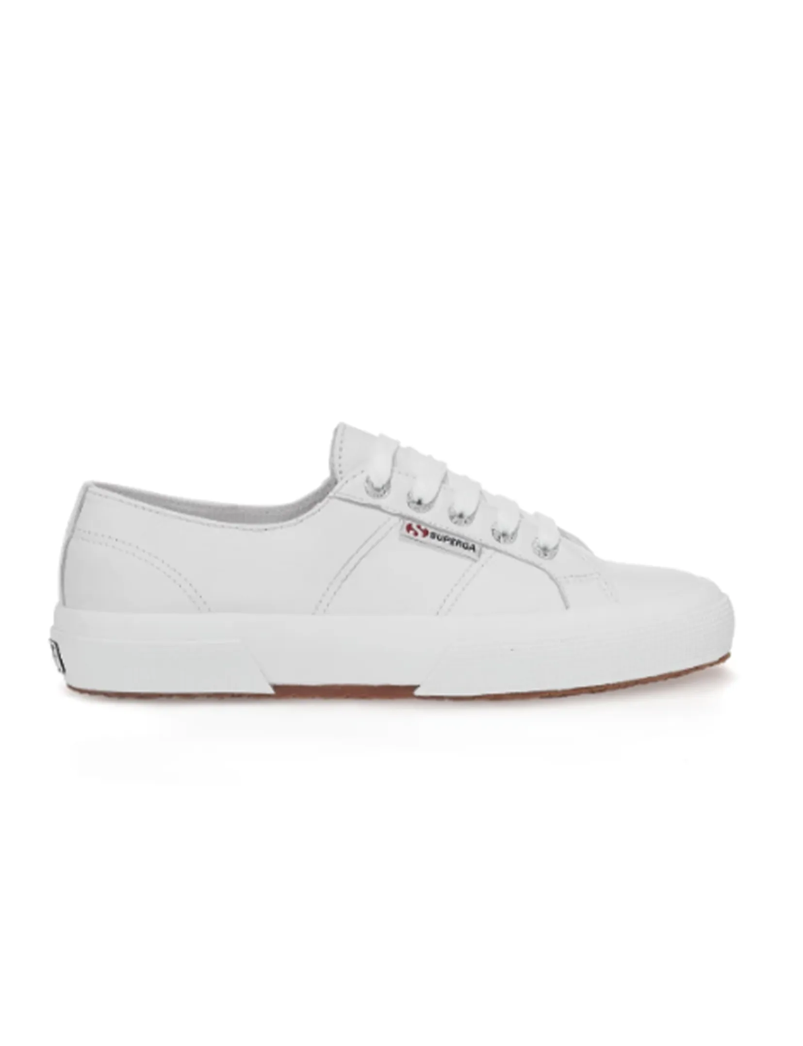 2750 Nappa Leather Classic Sneaker, Optic White pet walk
