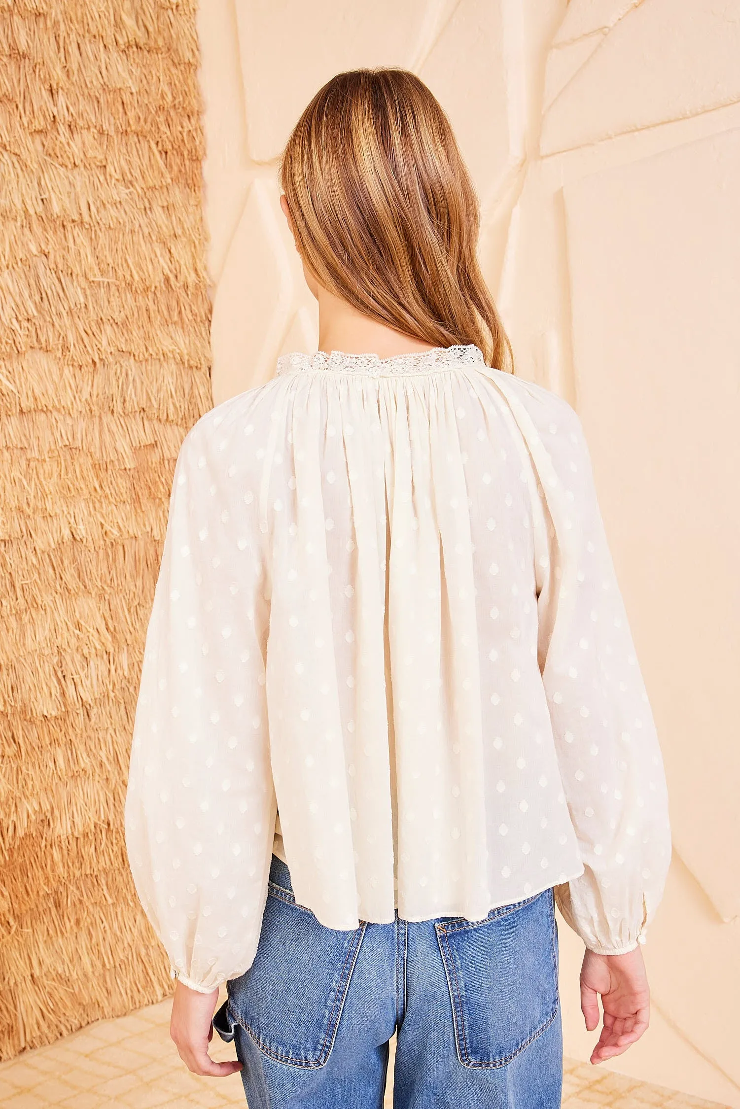 Ada Blouse - Pristine everyday fit