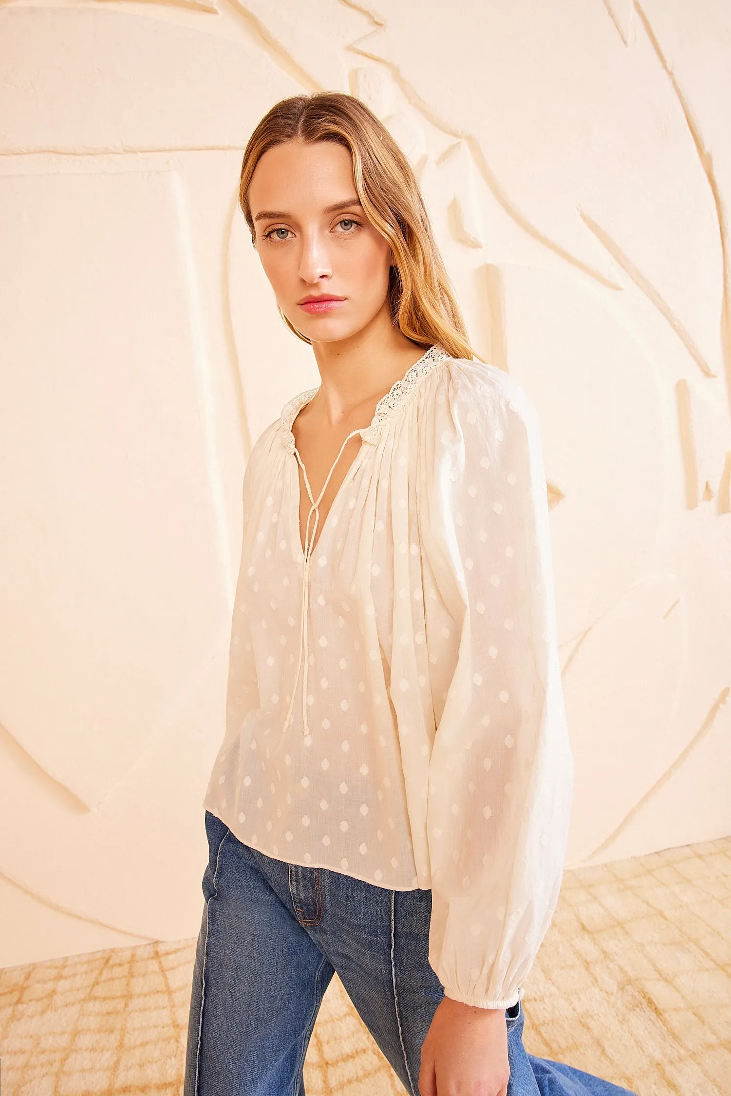 Ada Blouse - Pristine everyday fit