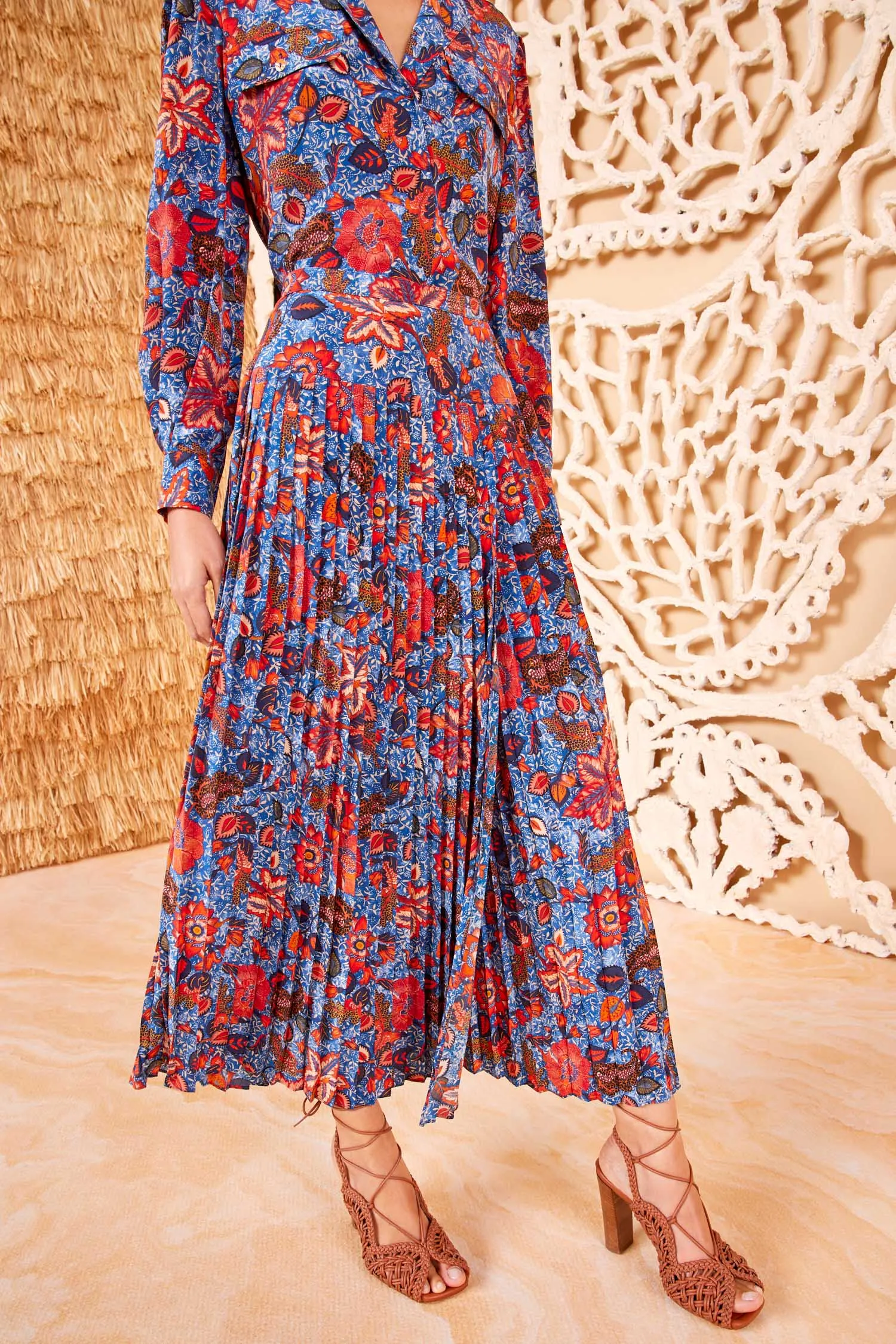 Alexi Skirt - Clematis ankle free
