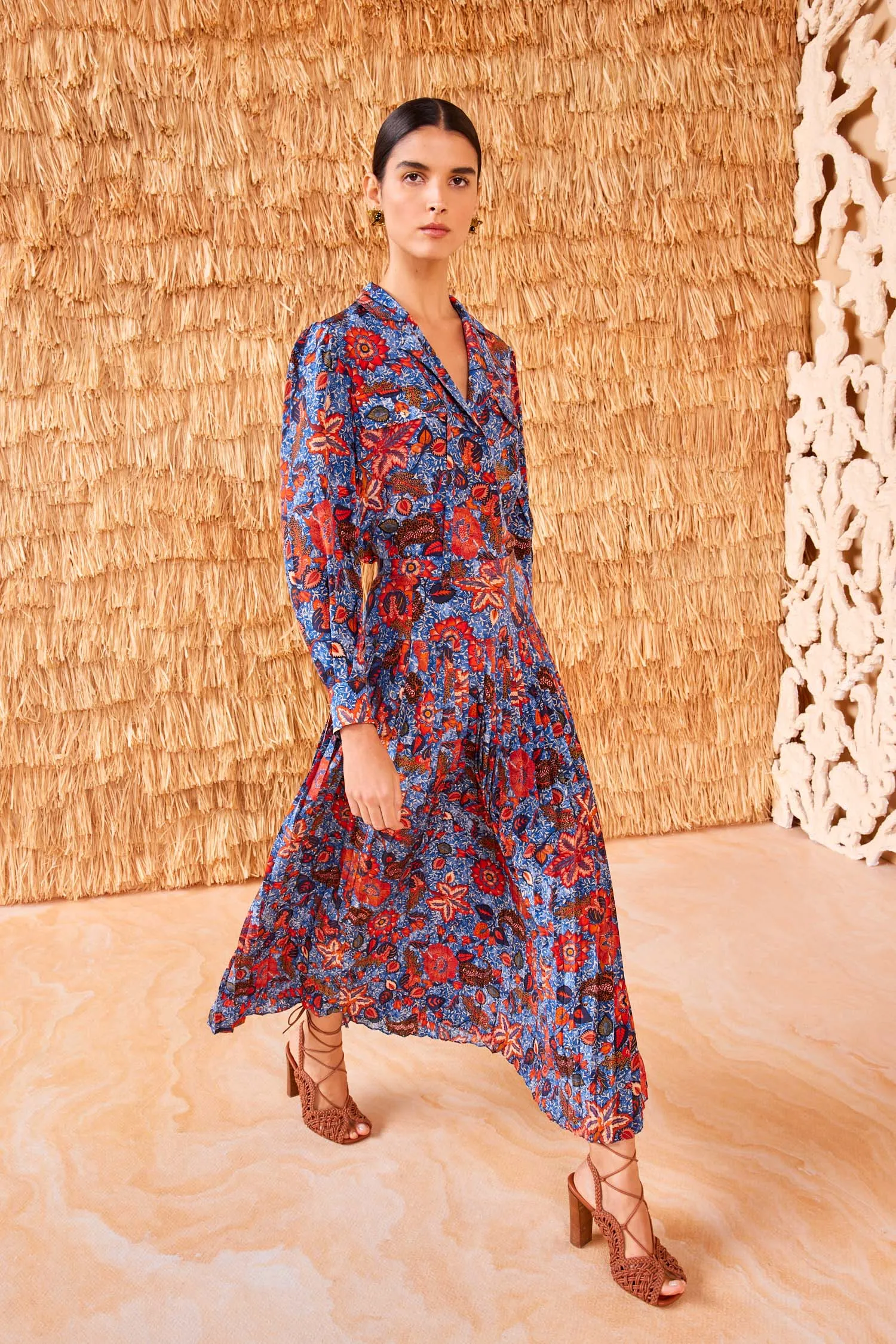 Alexi Skirt - Clematis ankle free