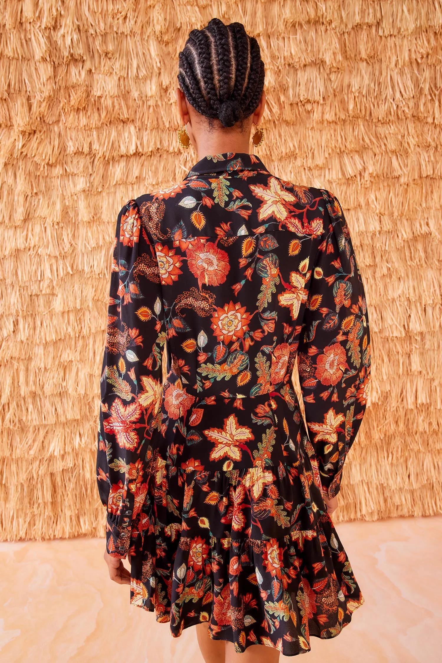 Aliya Dress - Hellebore calm beauty
