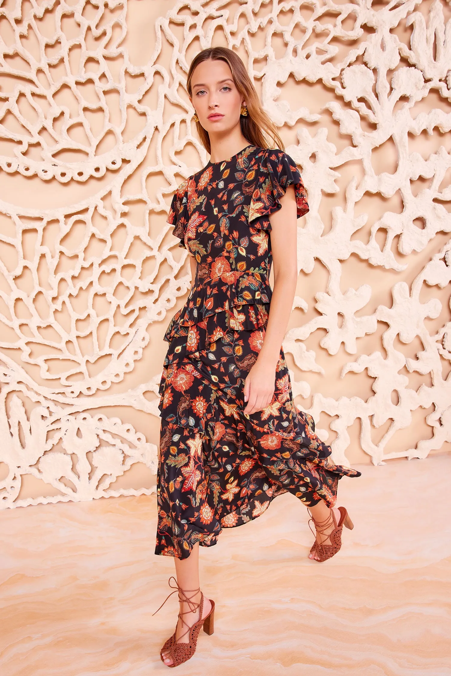 Amaia Dress - Hellebore travel vibe