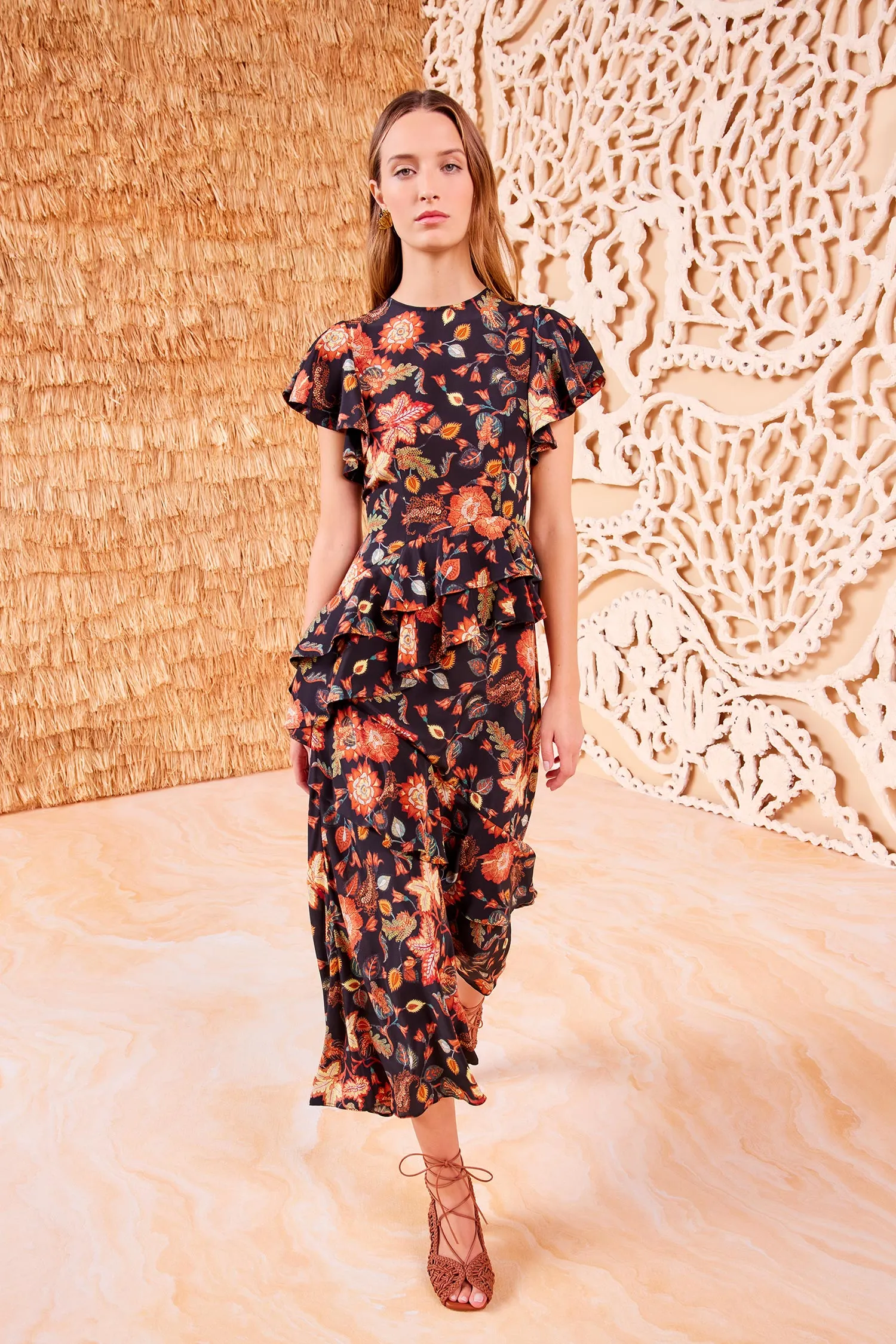 Amaia Dress - Hellebore travel vibe
