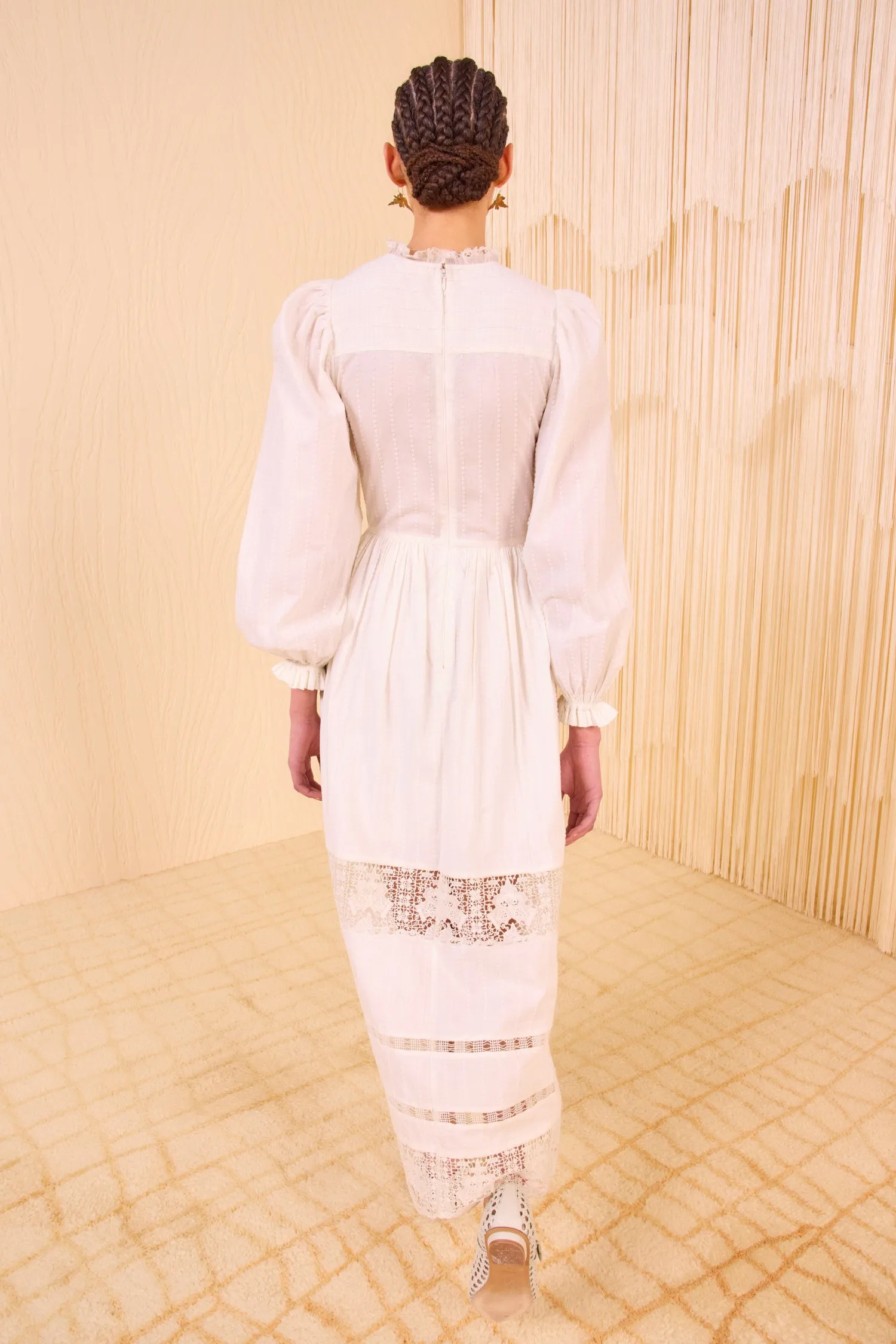 Amelie Long Sleeve Dress - Pristine low maintenance