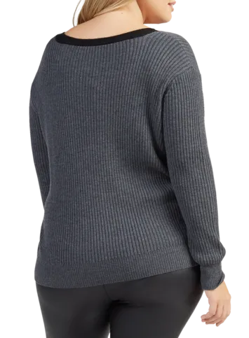 Amity Plus Sweater modern tone