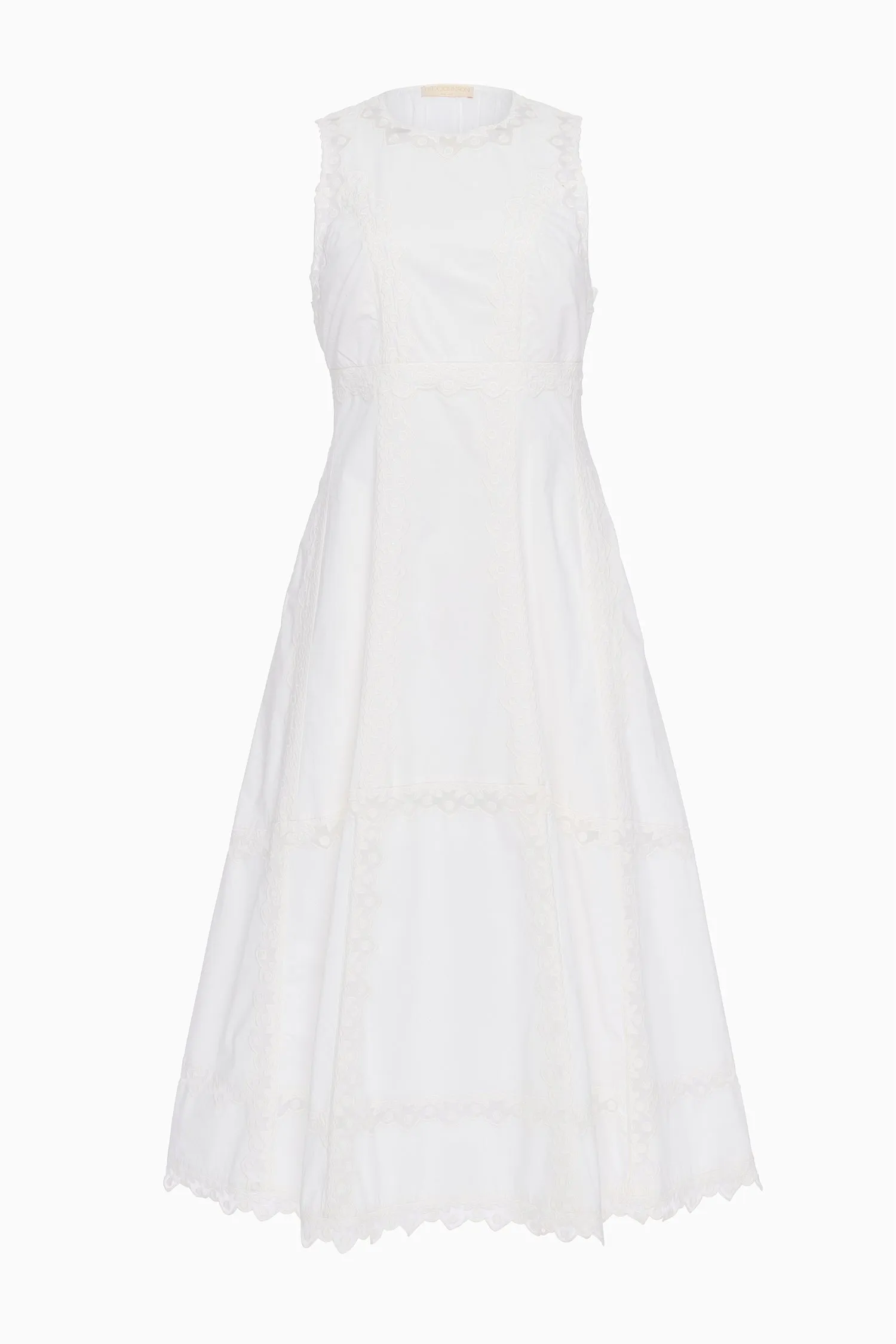Anela Sleeveless Midi Dress - Pristine boho soul