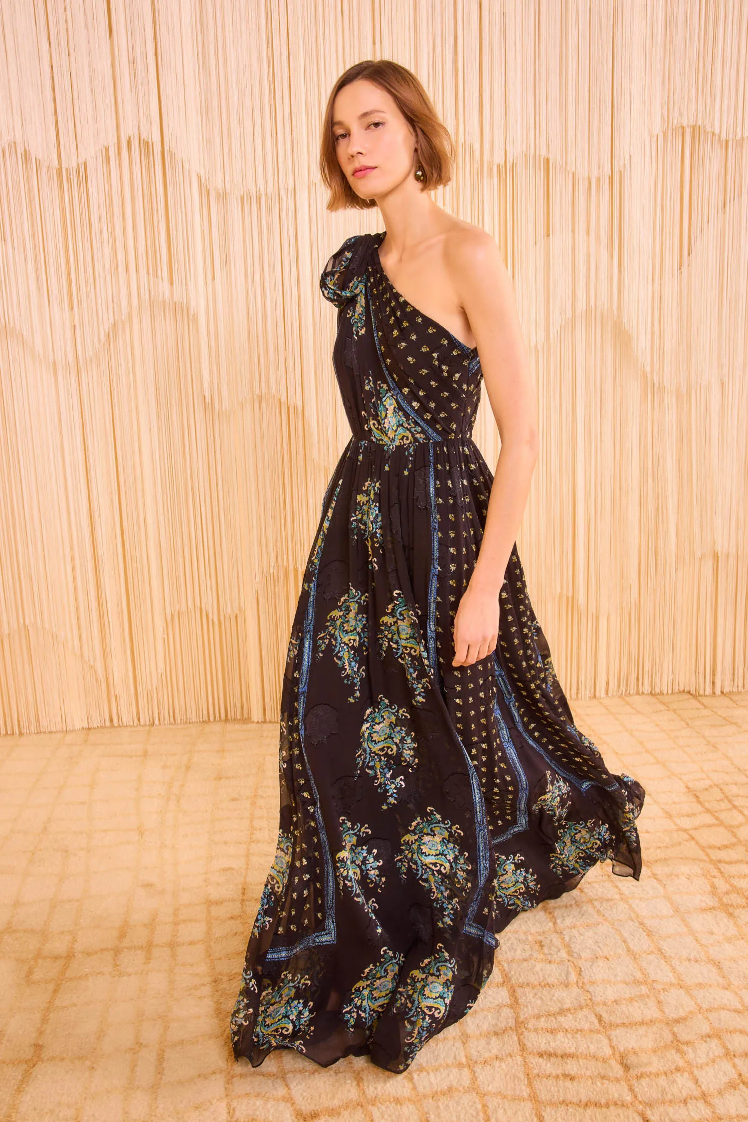Angelique Draped Scarf Gown - Twilight body charm