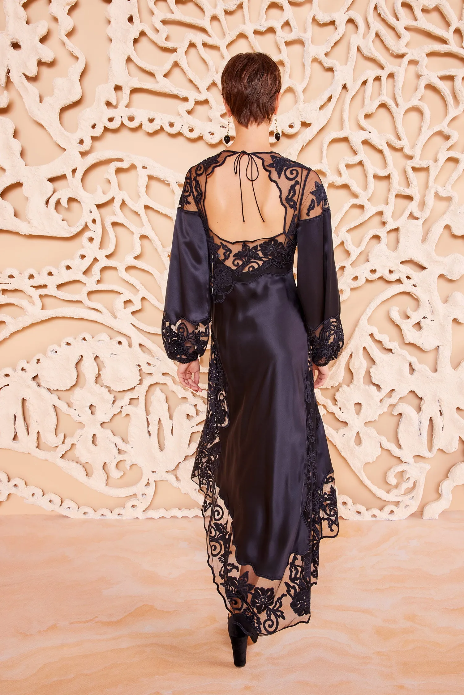 Annalise Dress - Noir polite vibe