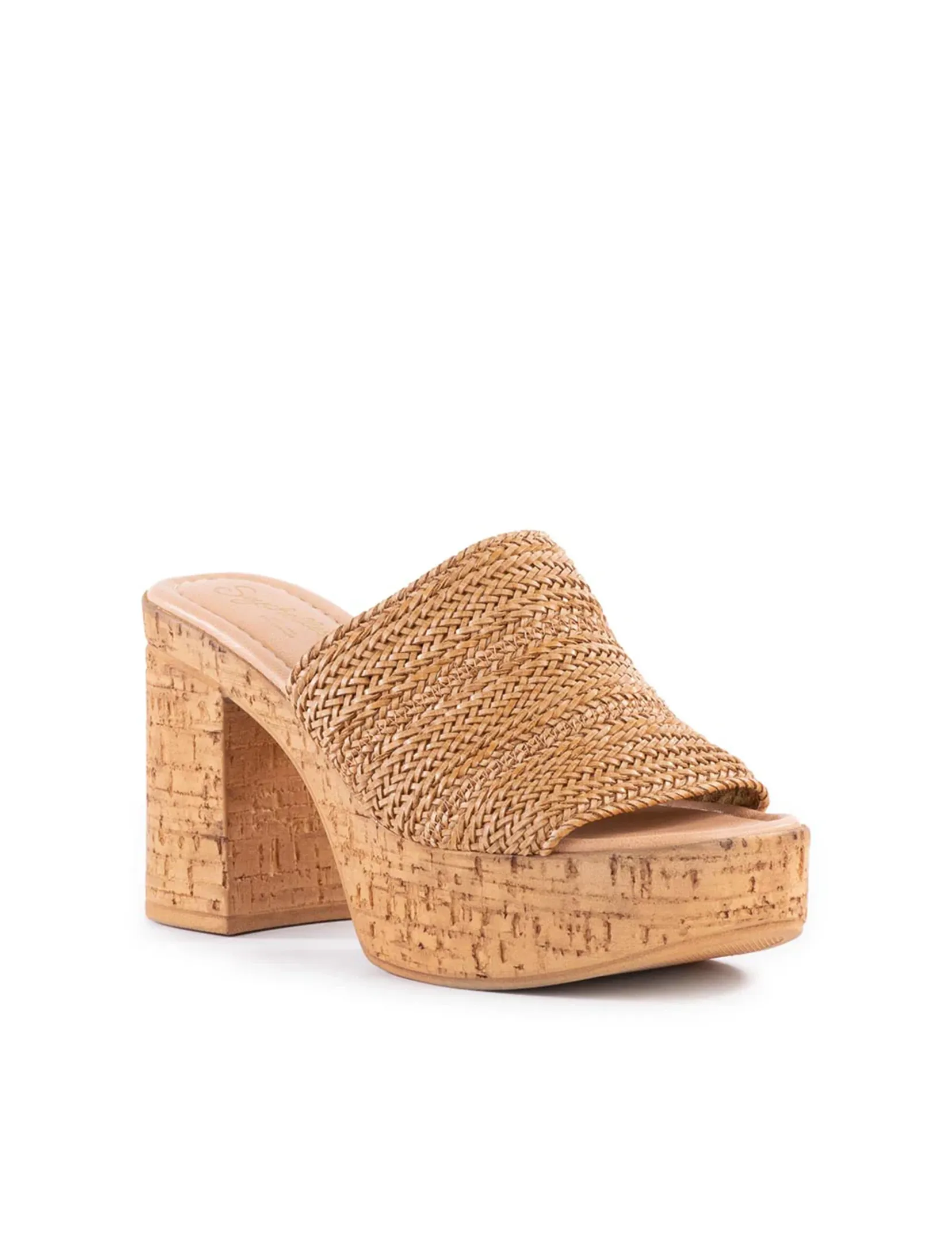 Applause Sandal, Tan slim shape