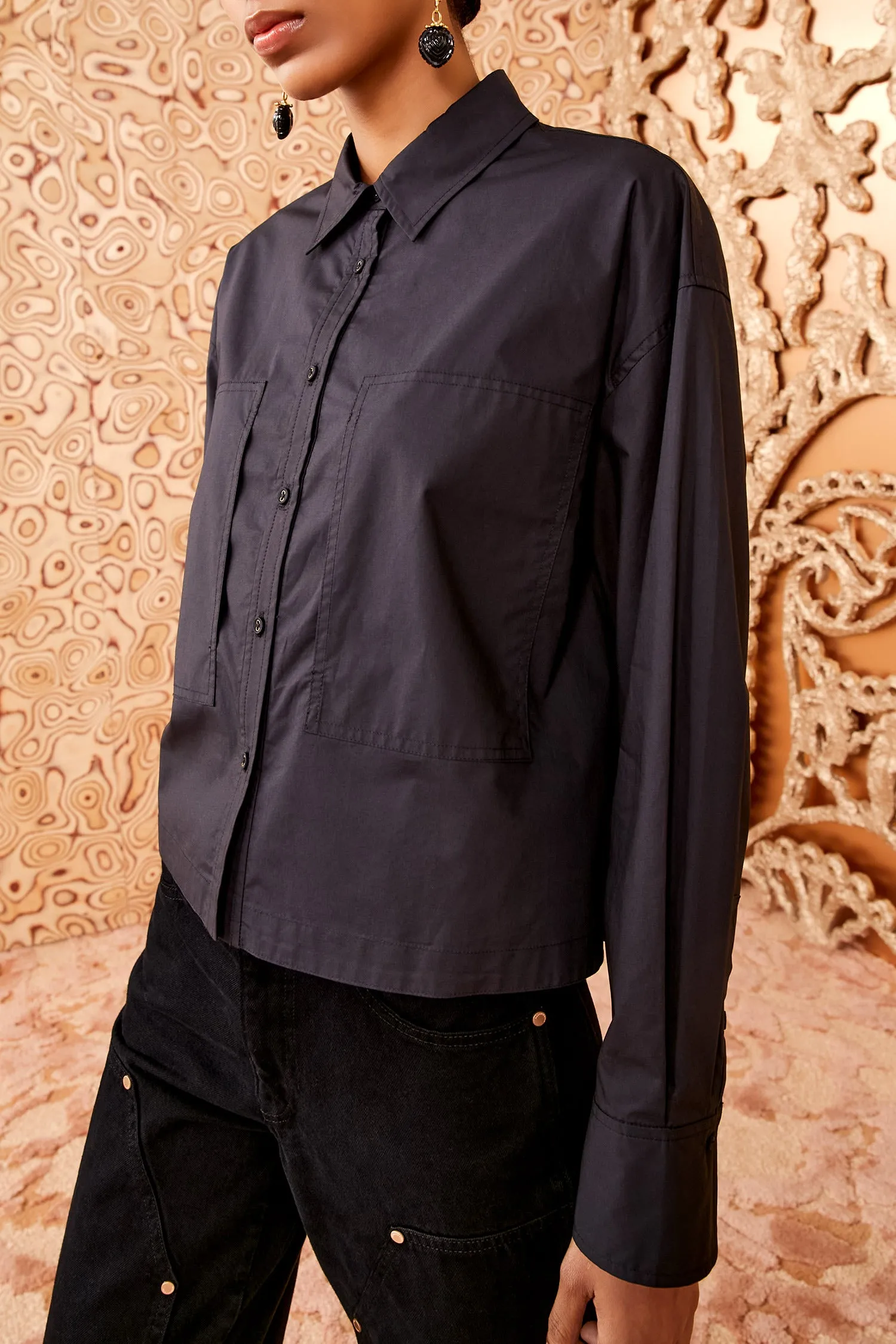 Aria Blouse - Noir street fresh