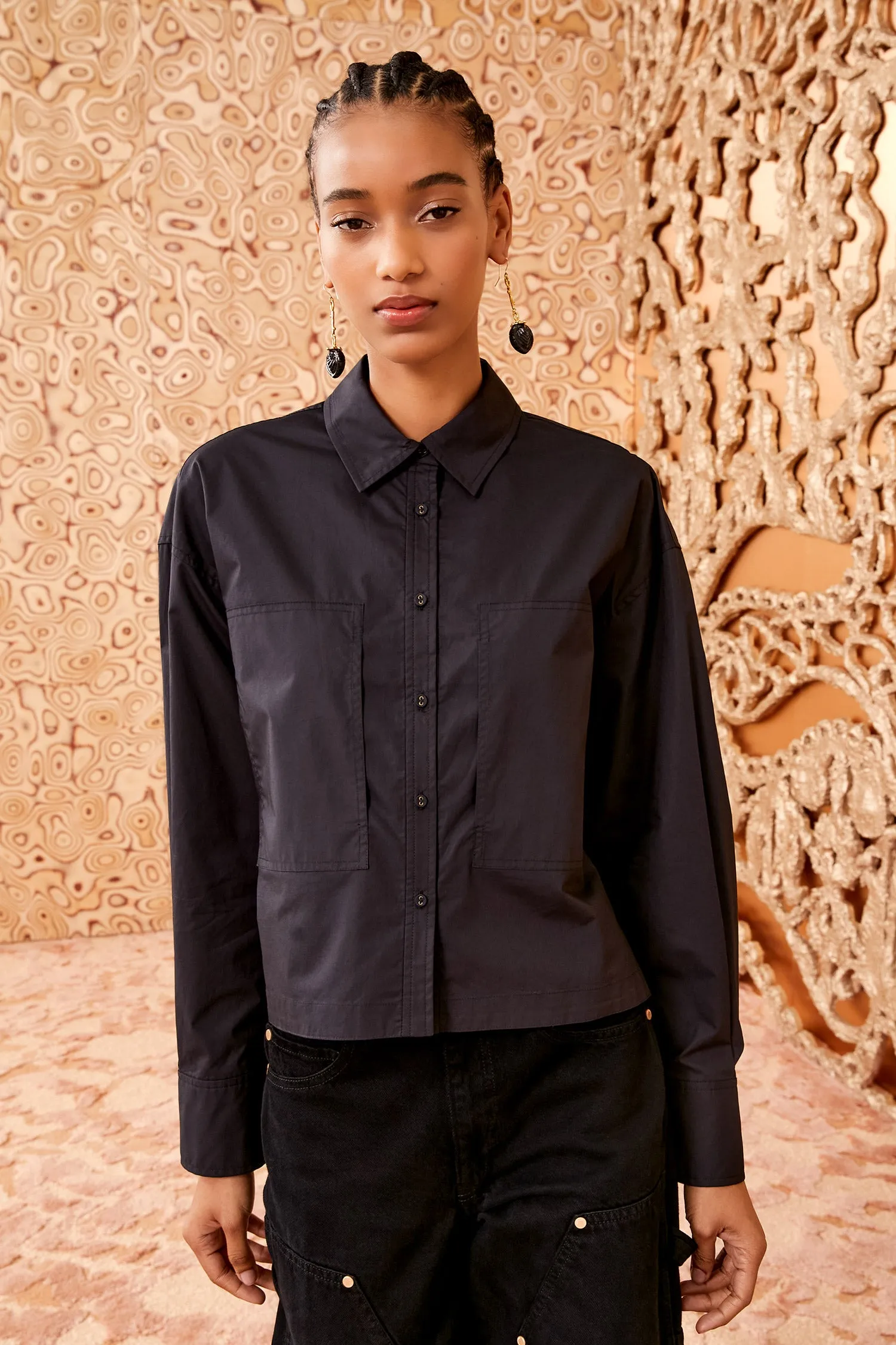 Aria Blouse - Noir street fresh