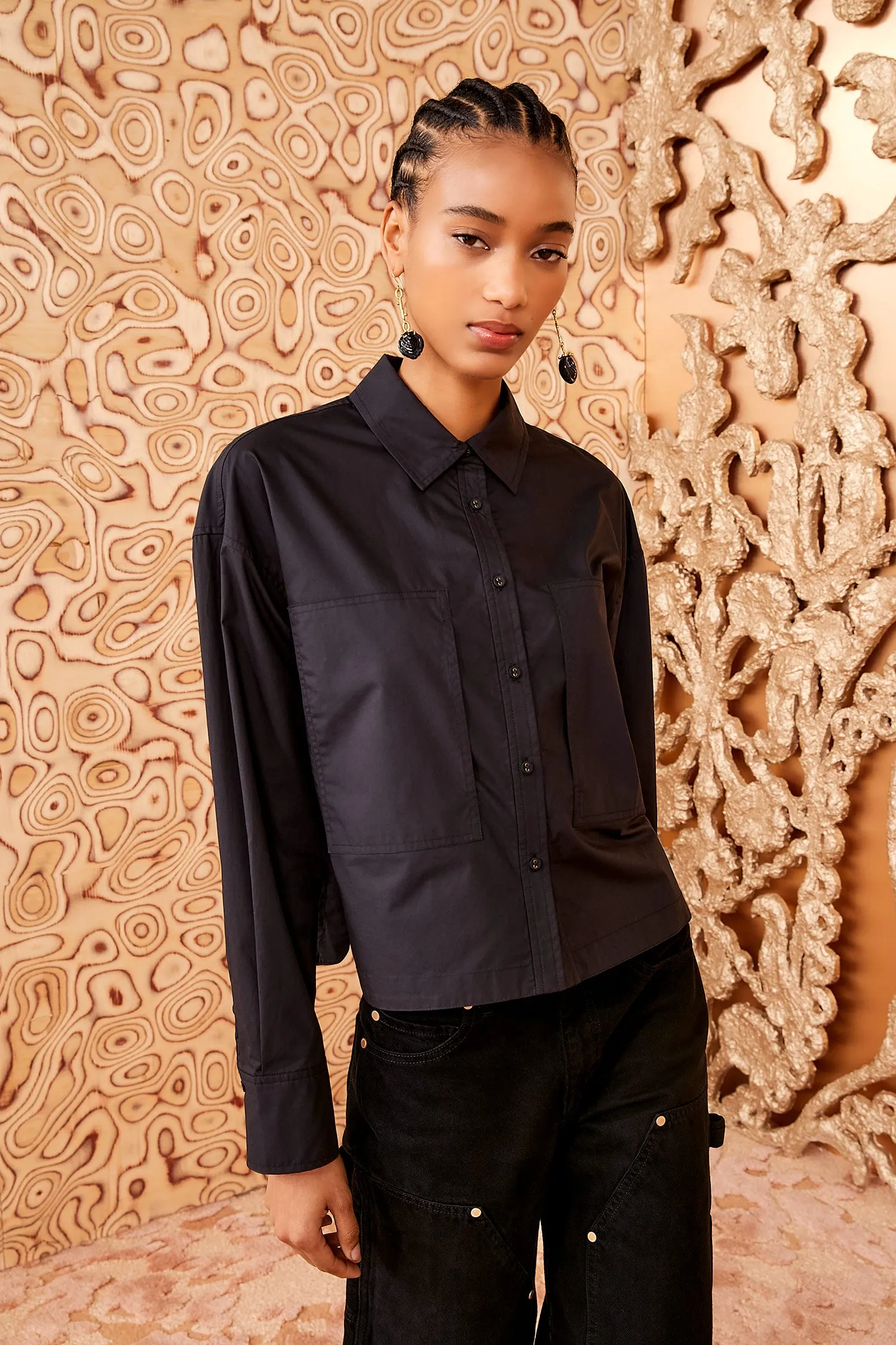 Aria Blouse - Noir street fresh
