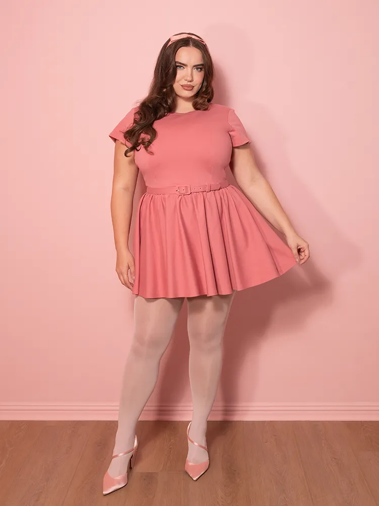 Avon Swing Dress in Vixen Pink MINI - Vixen by Micheline Pitt skate cool