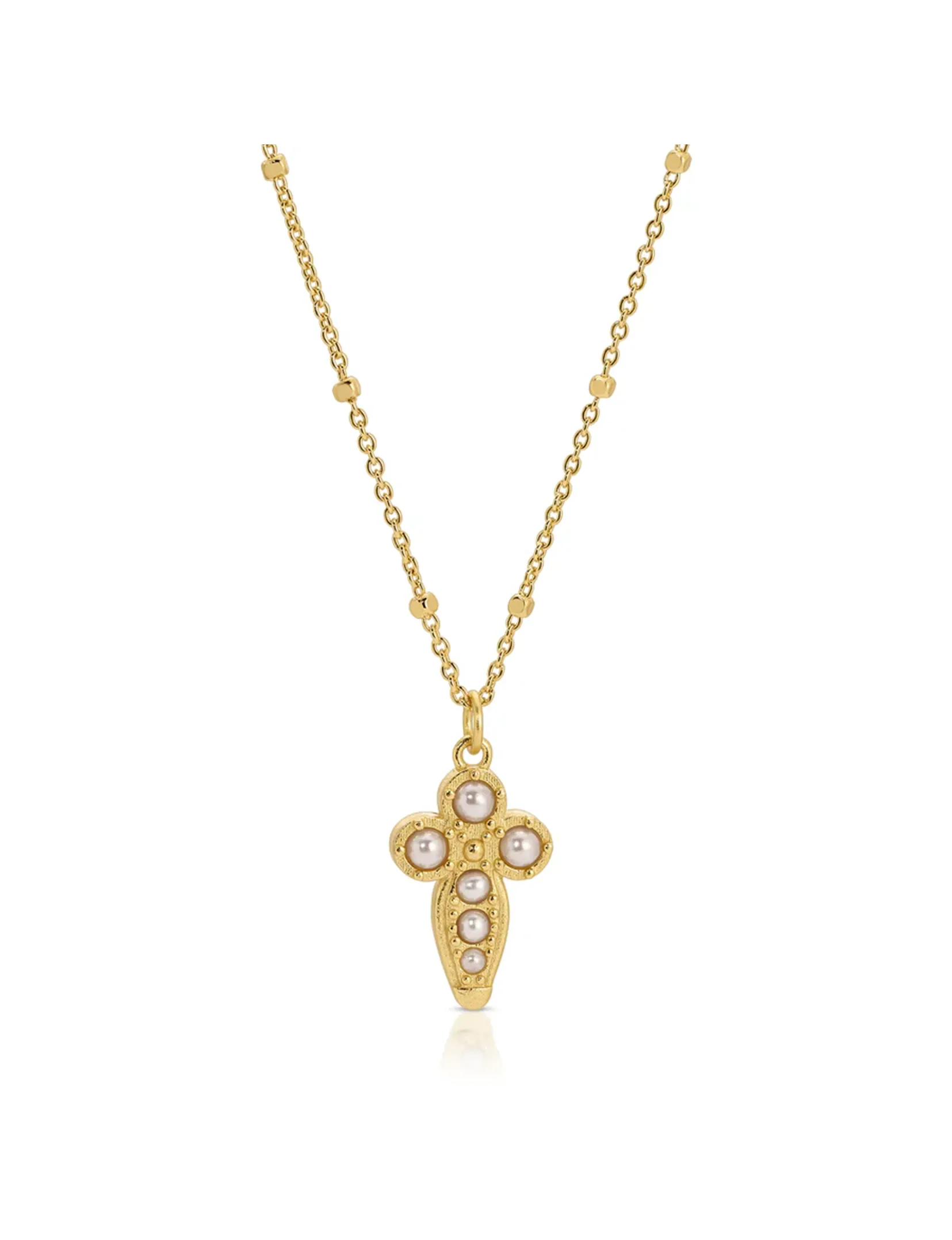 Baby Athena Necklace, Pearl mom pick