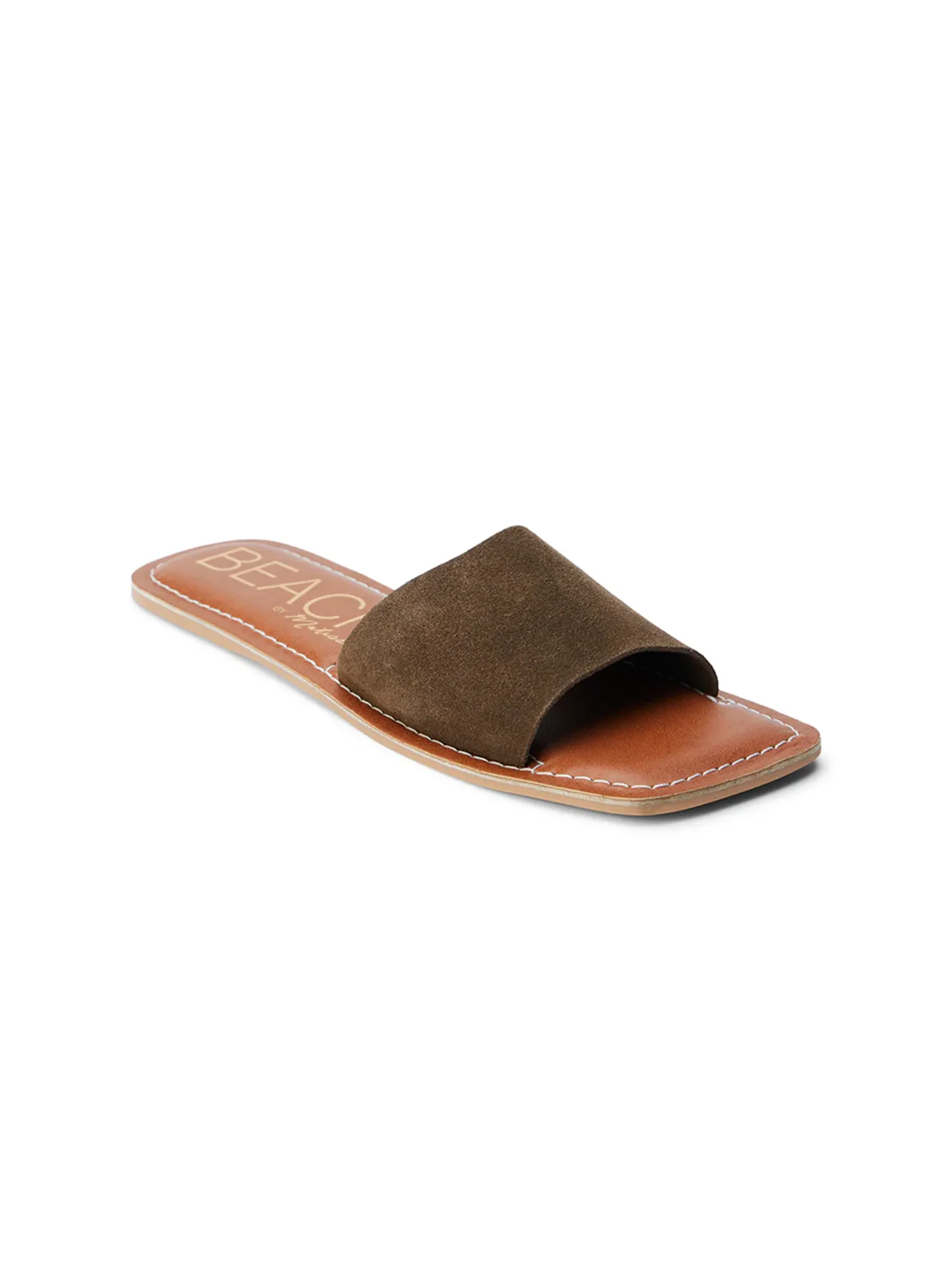 Bali Slides in Dark Brown casual luxe