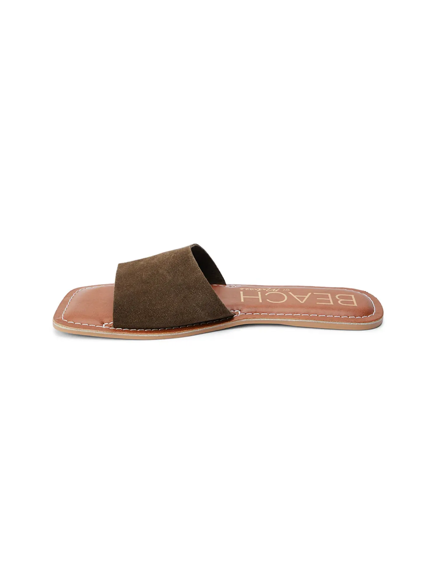 Bali Slides in Dark Brown casual luxe