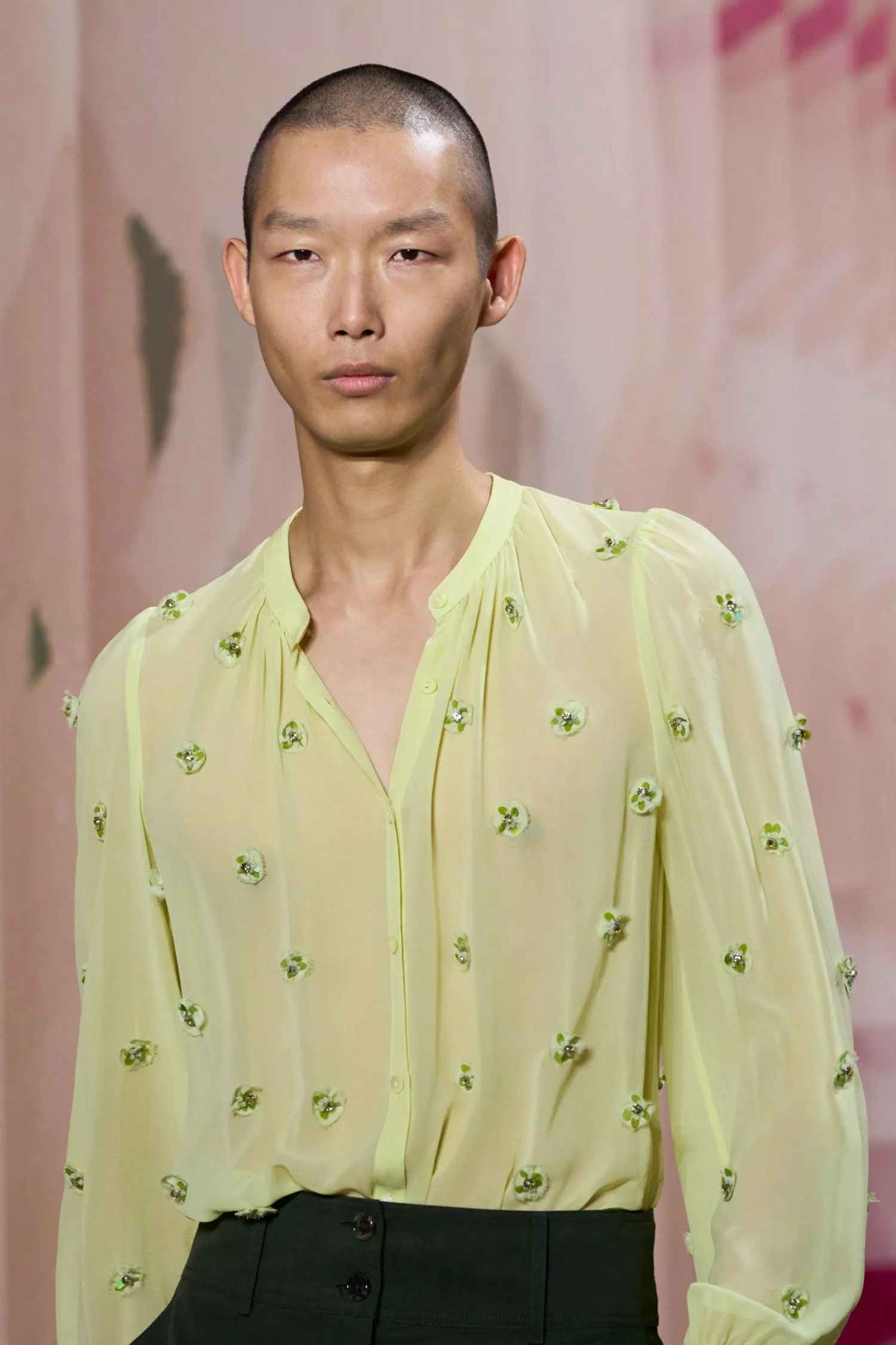 Bea Blouse - Citron button play