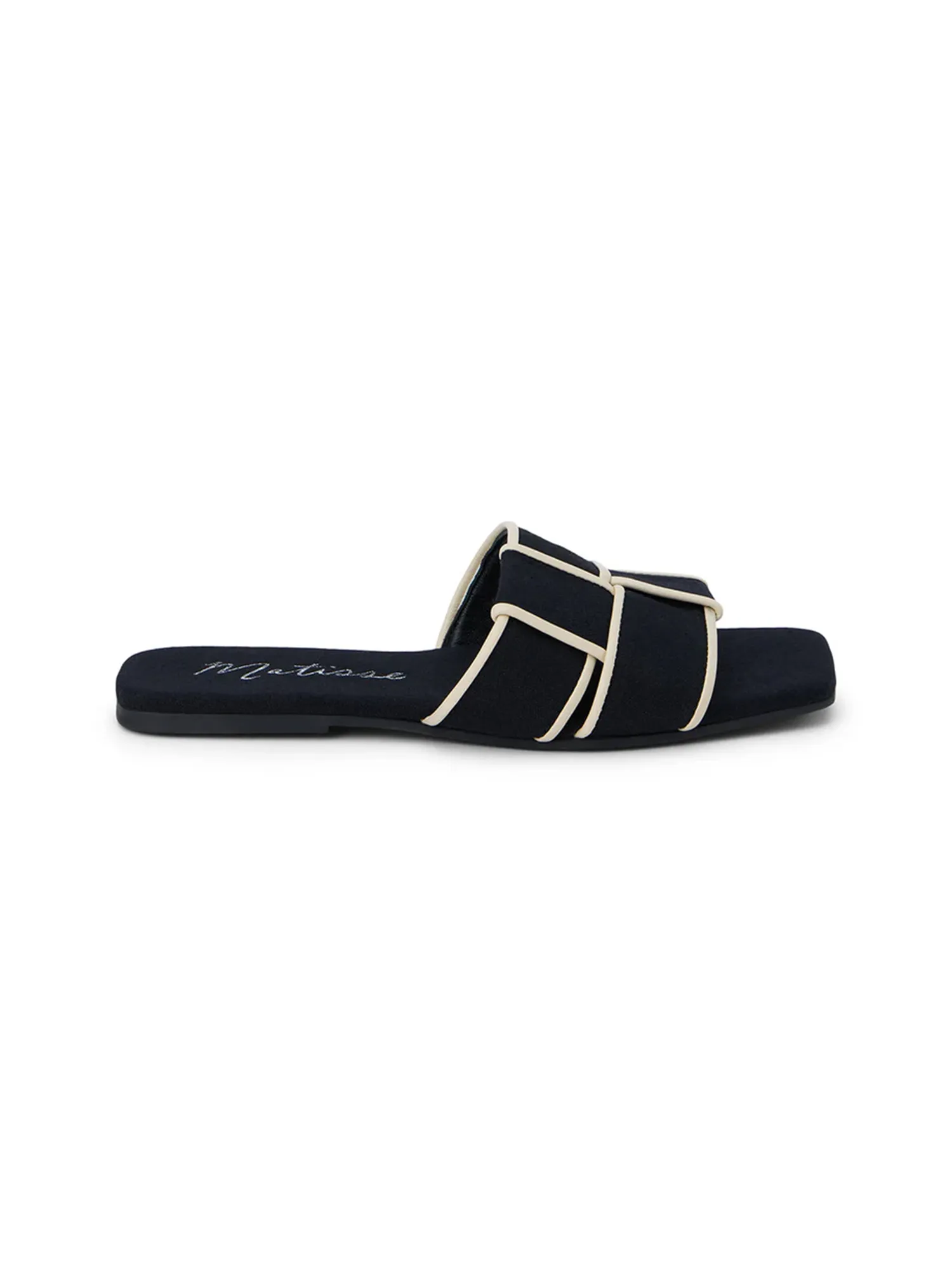 Biscayne Woven Sandal tall vibe