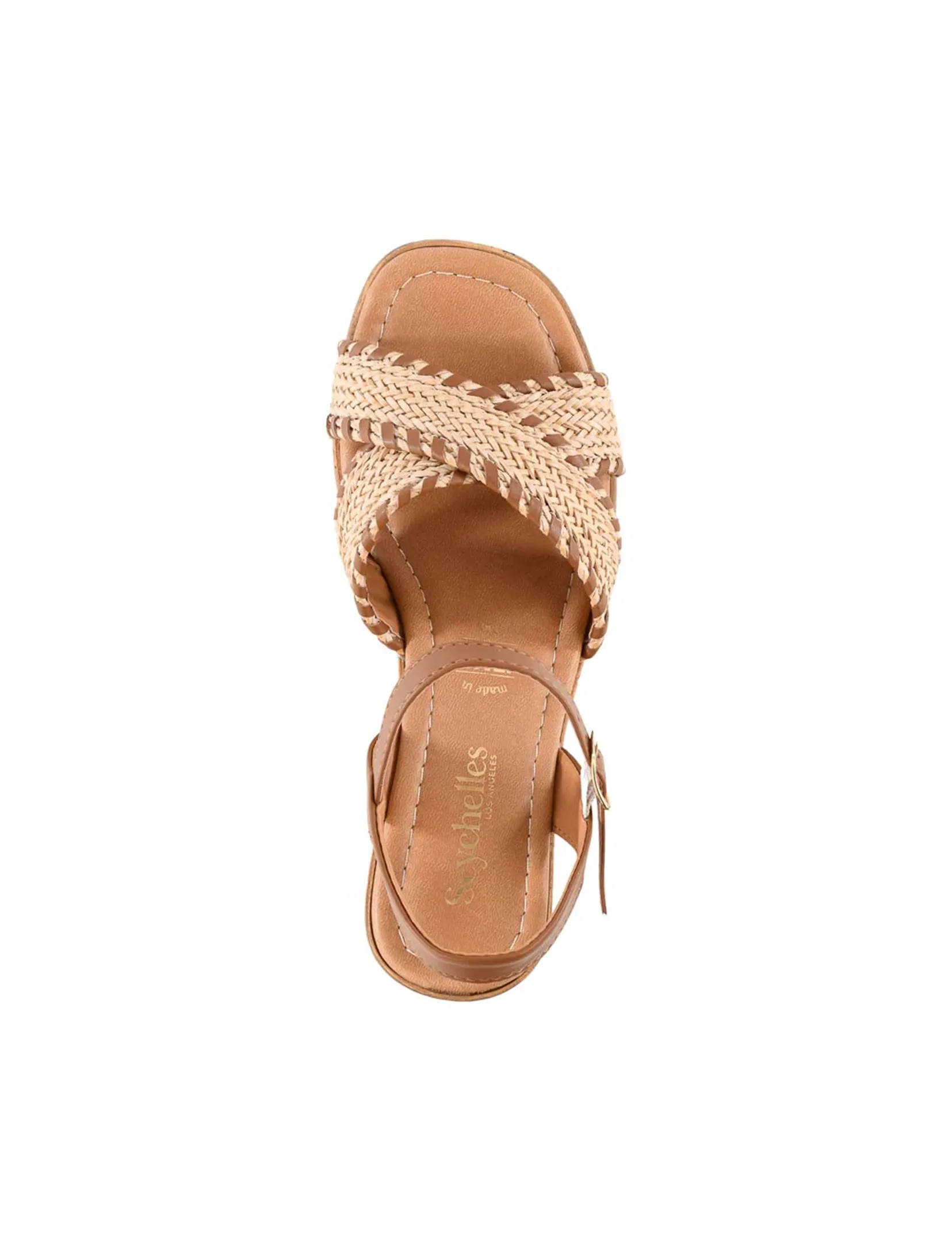 Bravo Sandal, Tan/Natural soft base