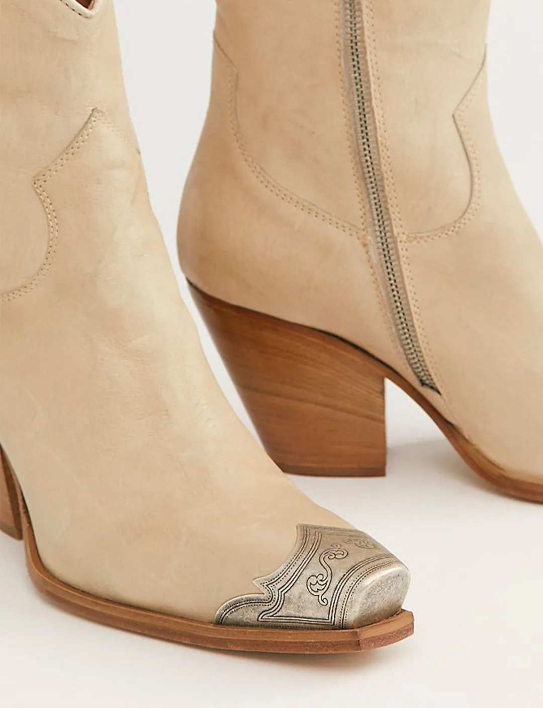 Brayden Western Boot, Bone grip tread