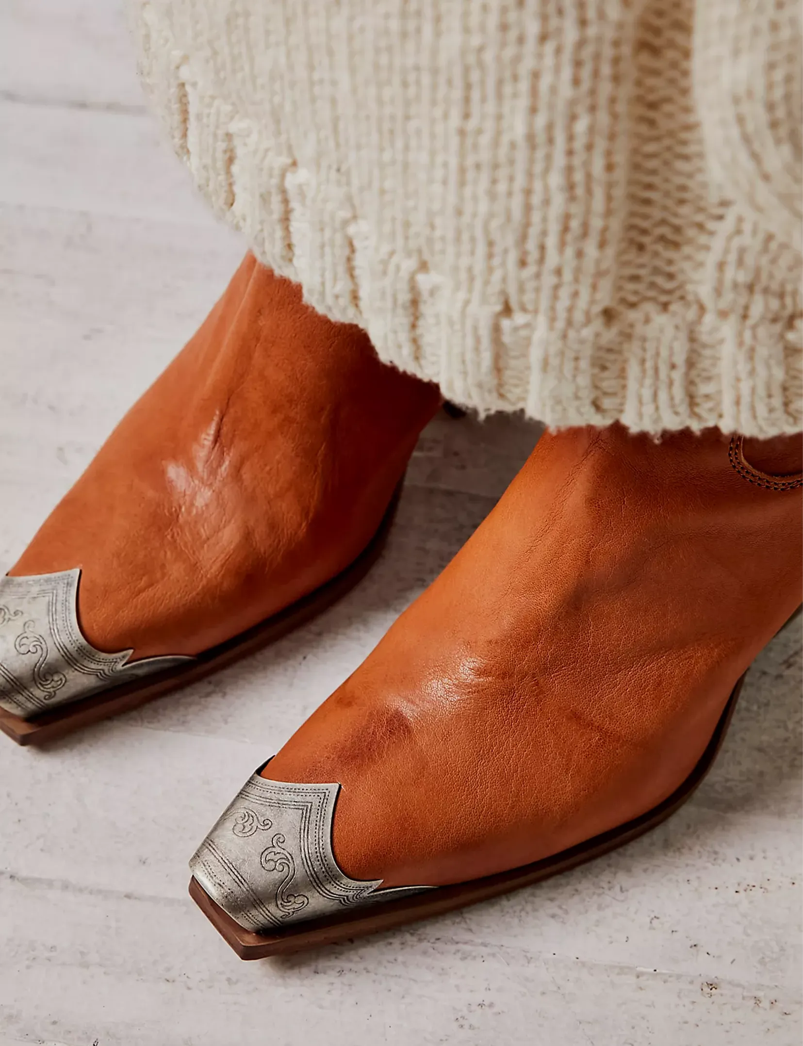 Brayden Western Boot, Tan sculpt toe