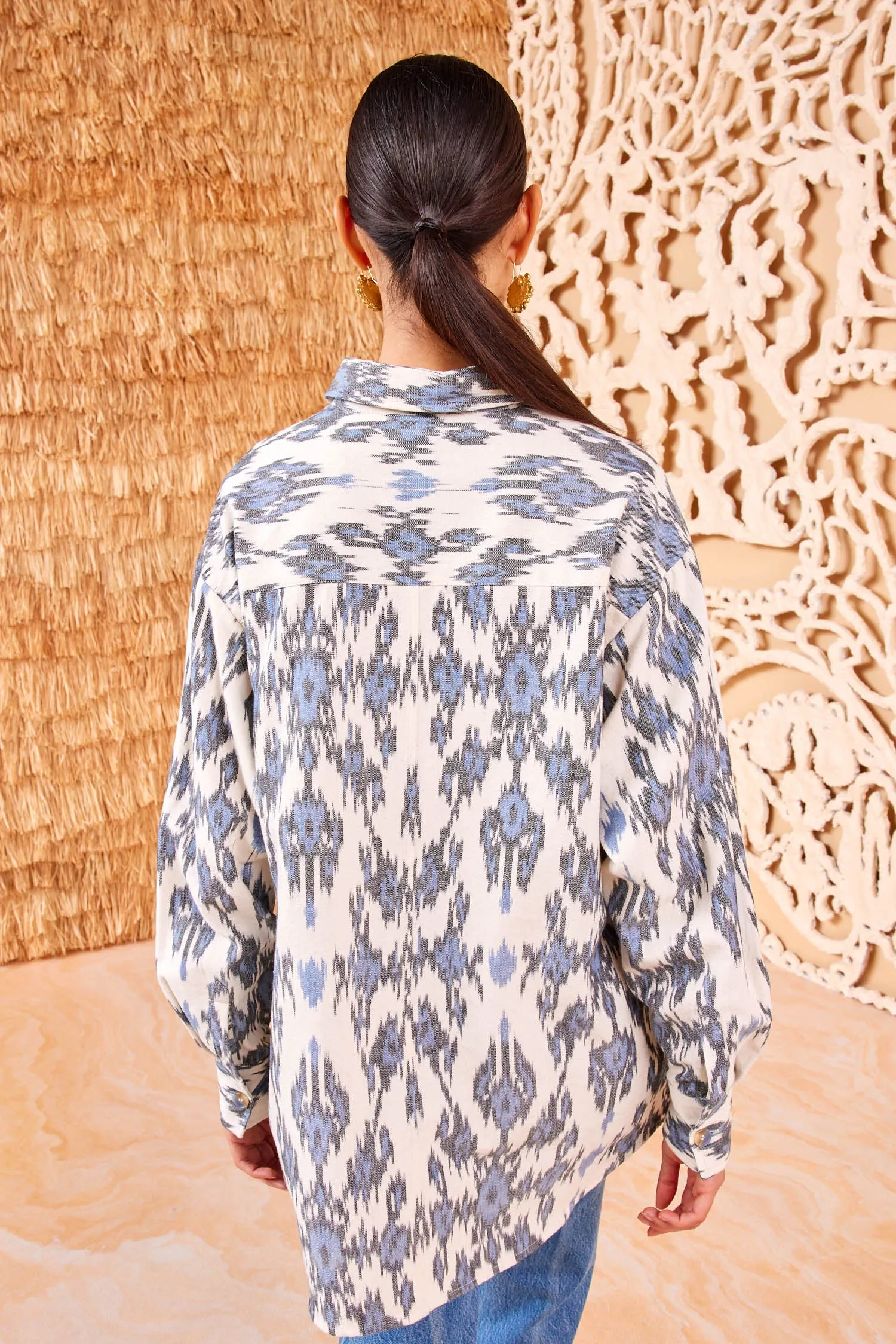 Cassia Tunic - Celeste studio mode