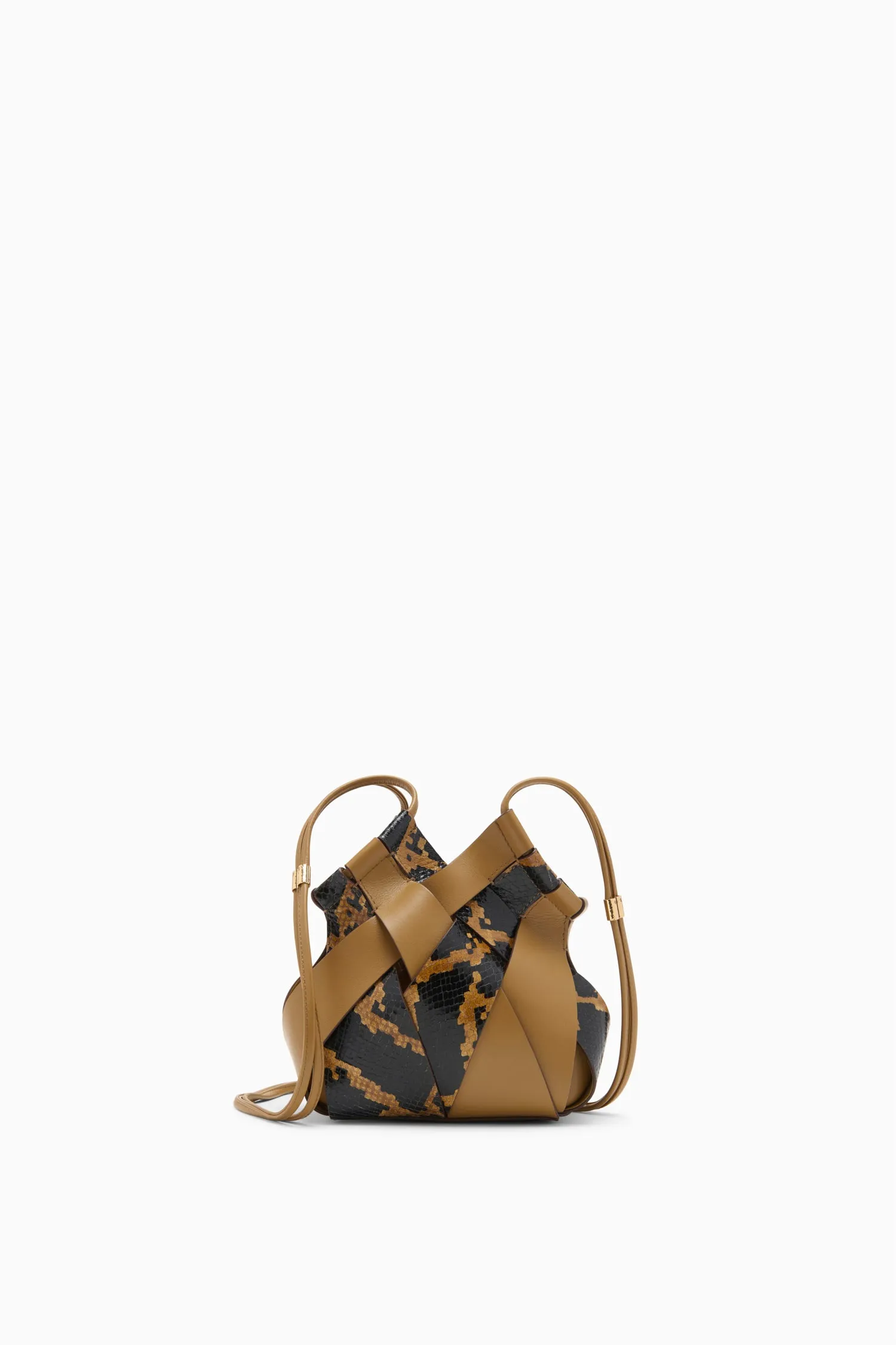 Charlotte Crossbody - Desert Exotic rounded soft