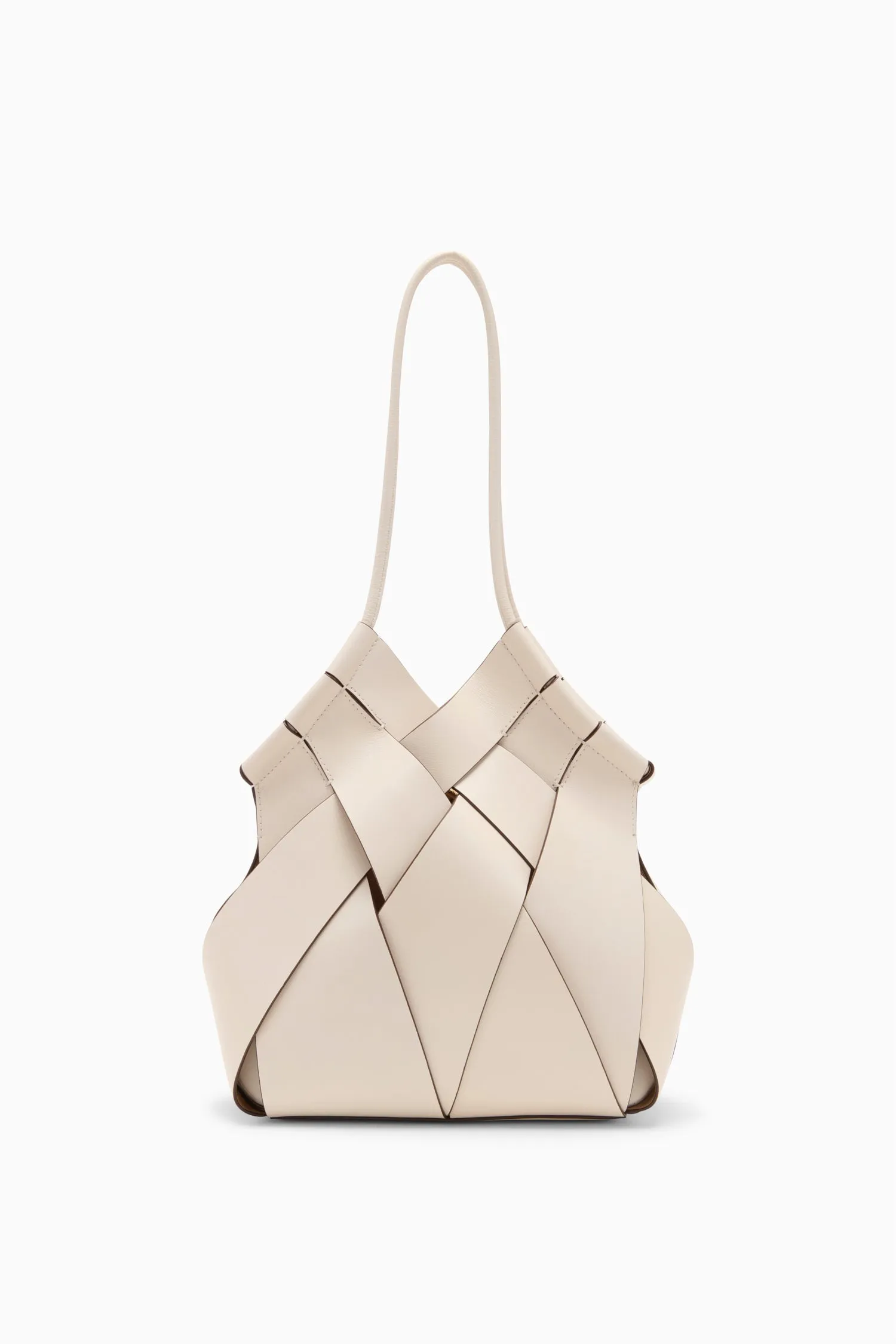 Charlotte Shoulder Bag - Cowrie flat clutch