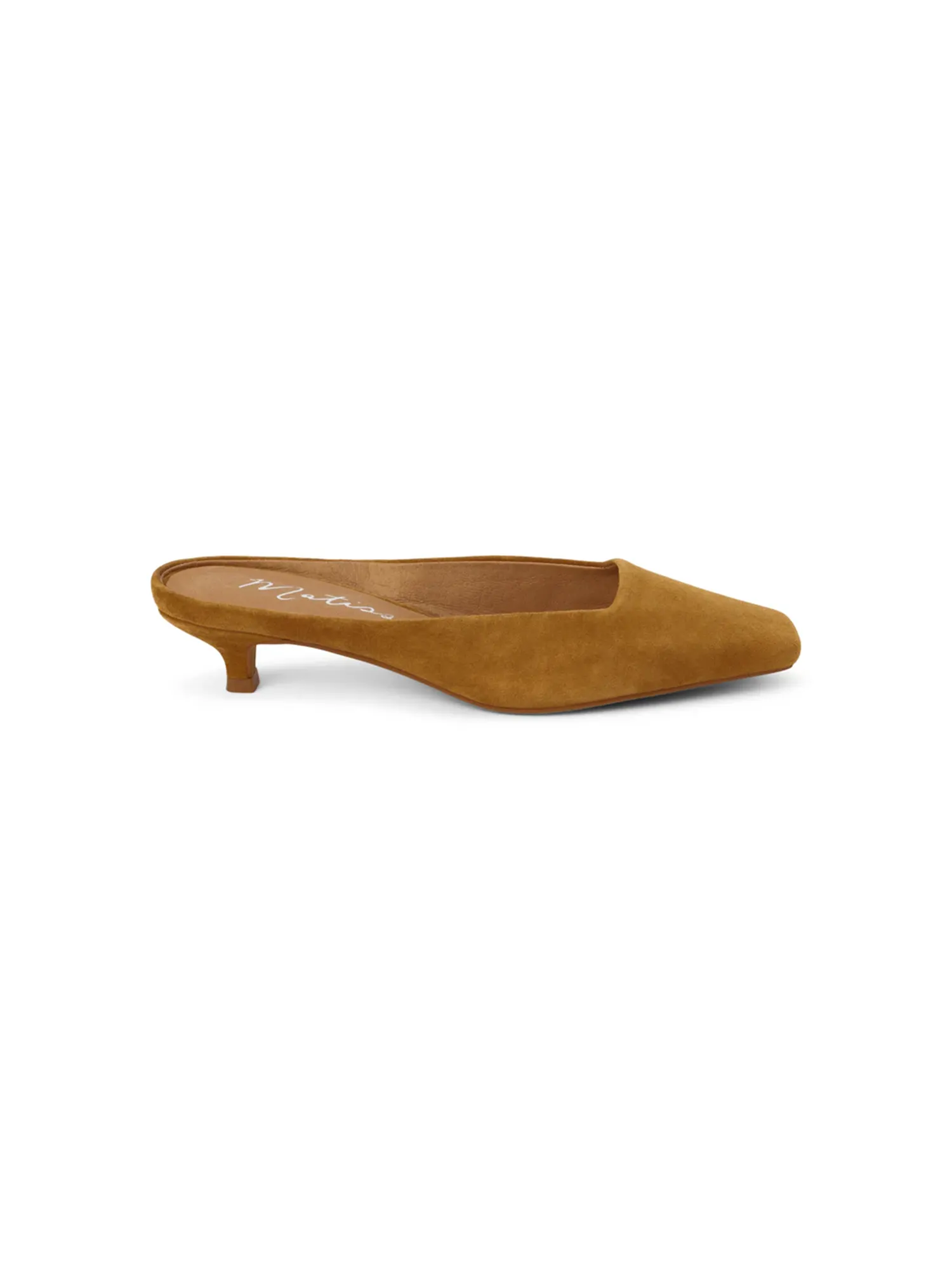 Classy Kitten Heel in Tobacco smooth land