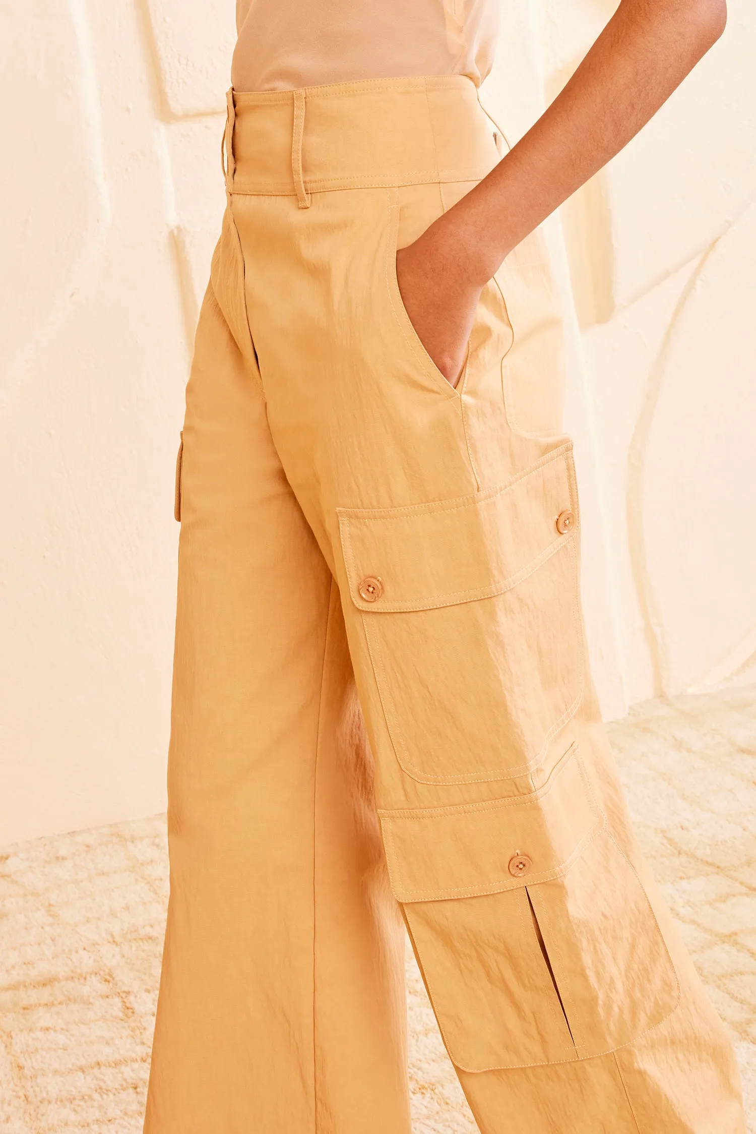 Clement Pant - Desert Khaki stay cozy