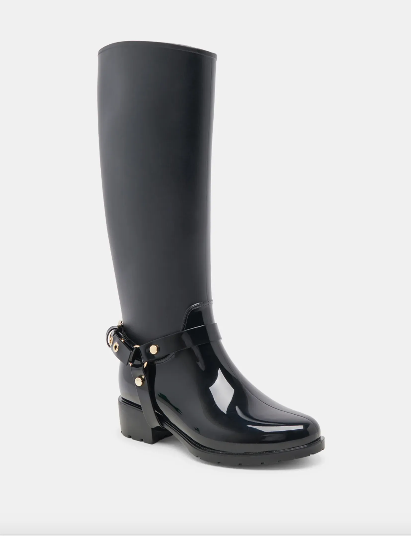 Cloudy H2O Riding Boot, Midnight Patent Stella urban edge