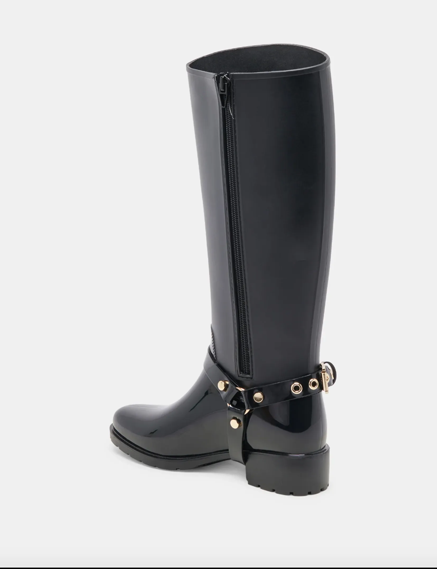 Cloudy H2O Riding Boot, Midnight Patent Stella urban edge