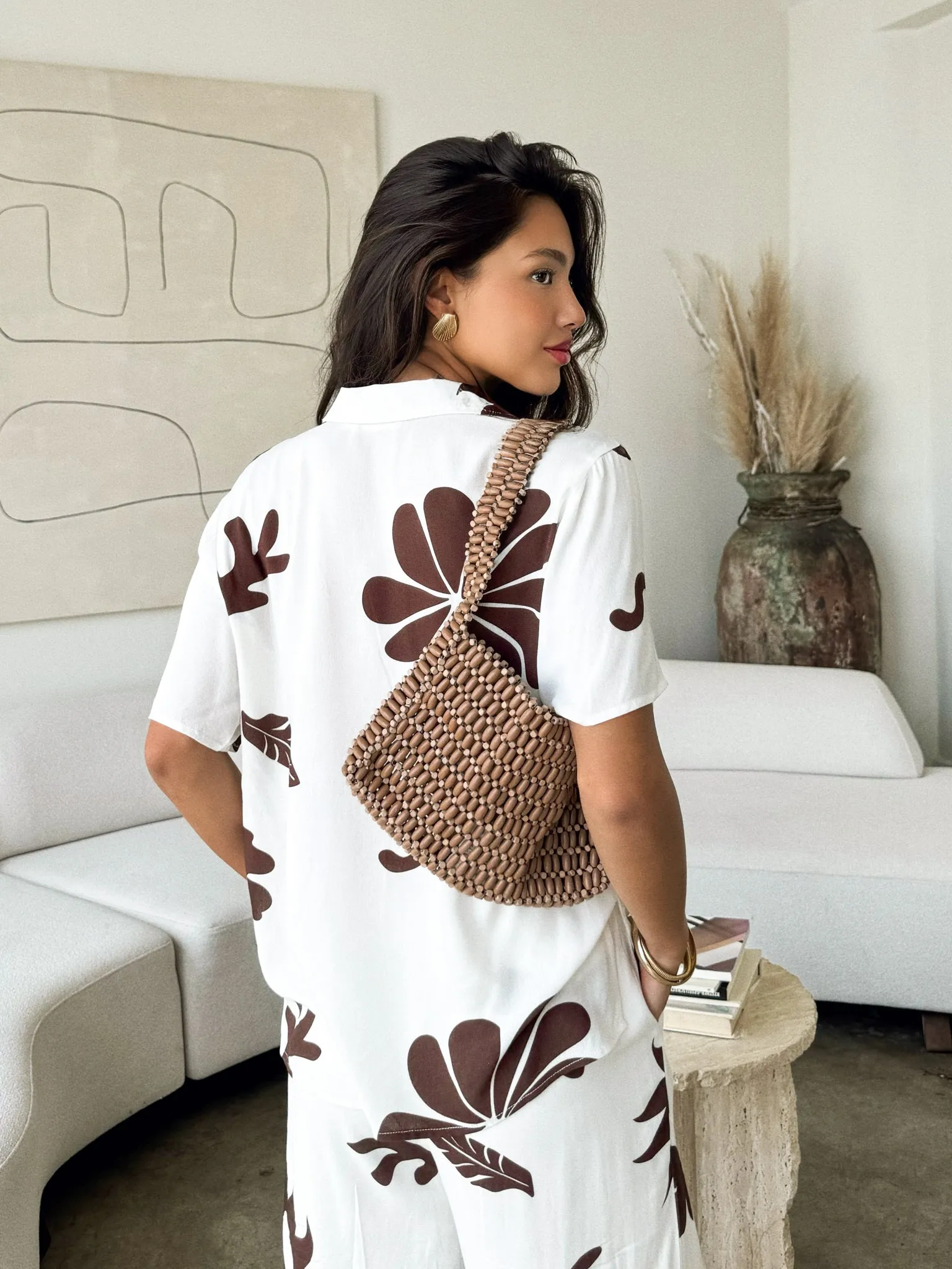 Coco Tie Front Top slim line