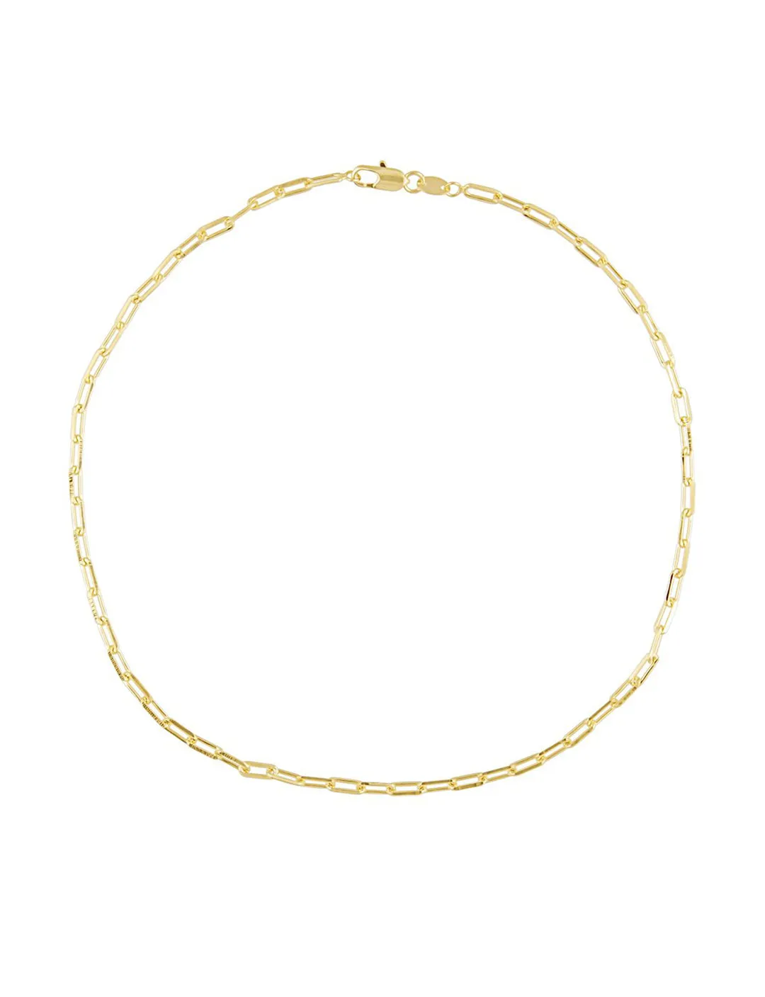 Codie Link Necklace 20", Gold glow point