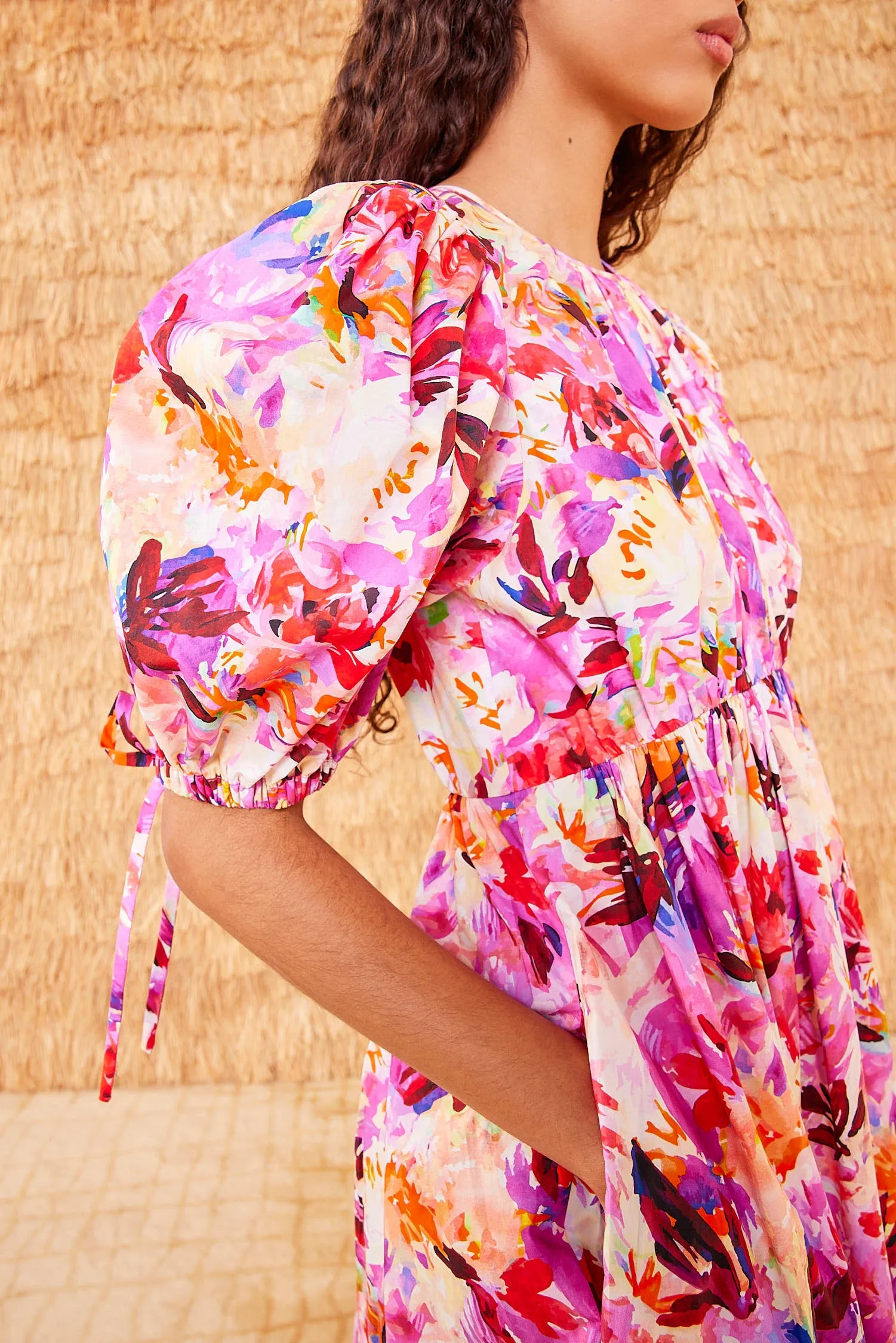 Collage Dress - Azalea smooth fit