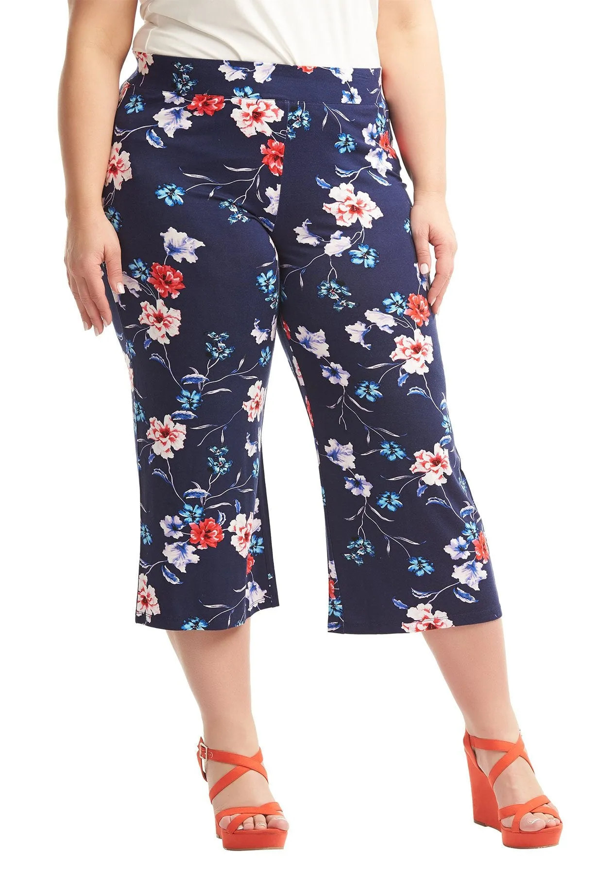 Crop Madison Plus Pant flare safe