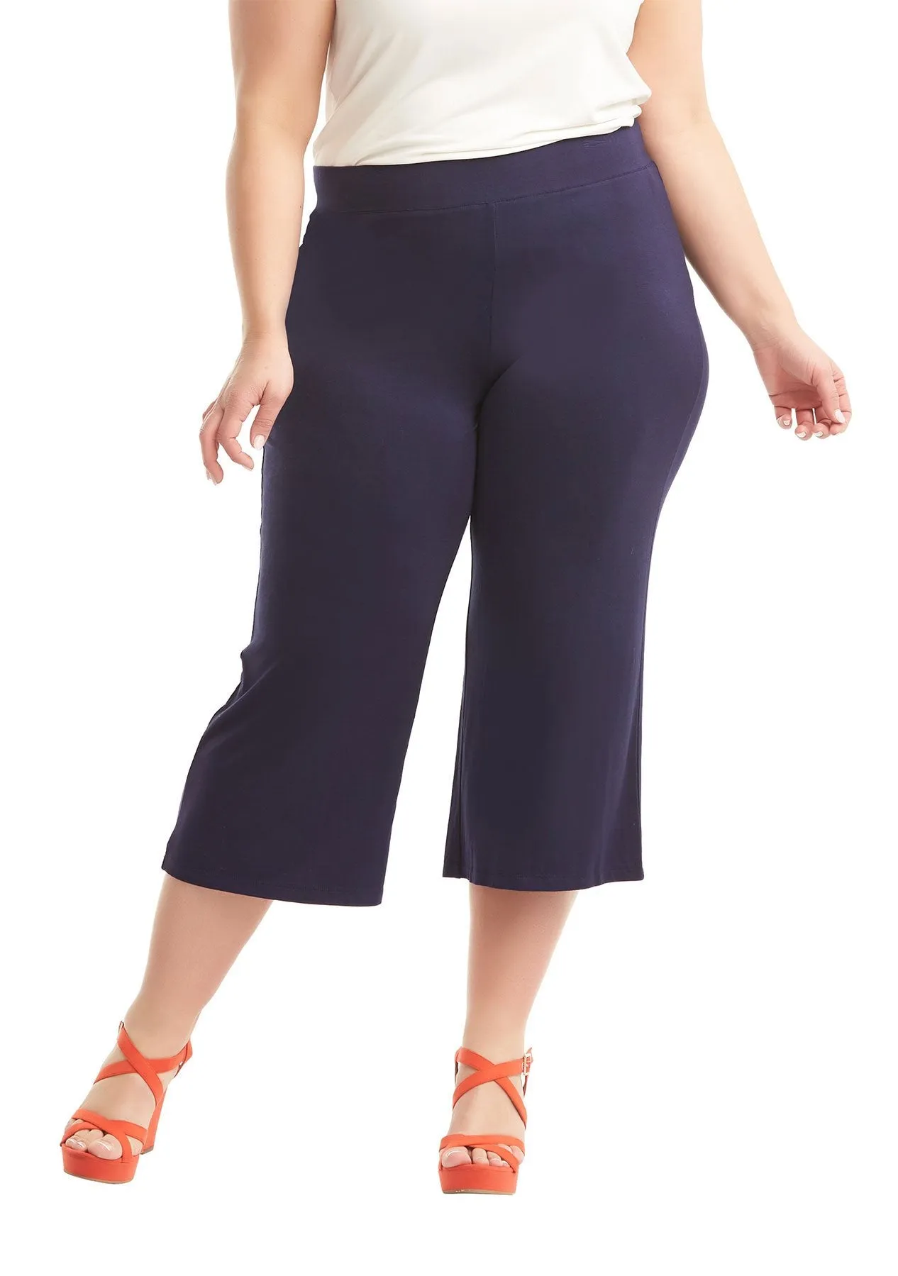 Crop Madison Plus Pant flare safe