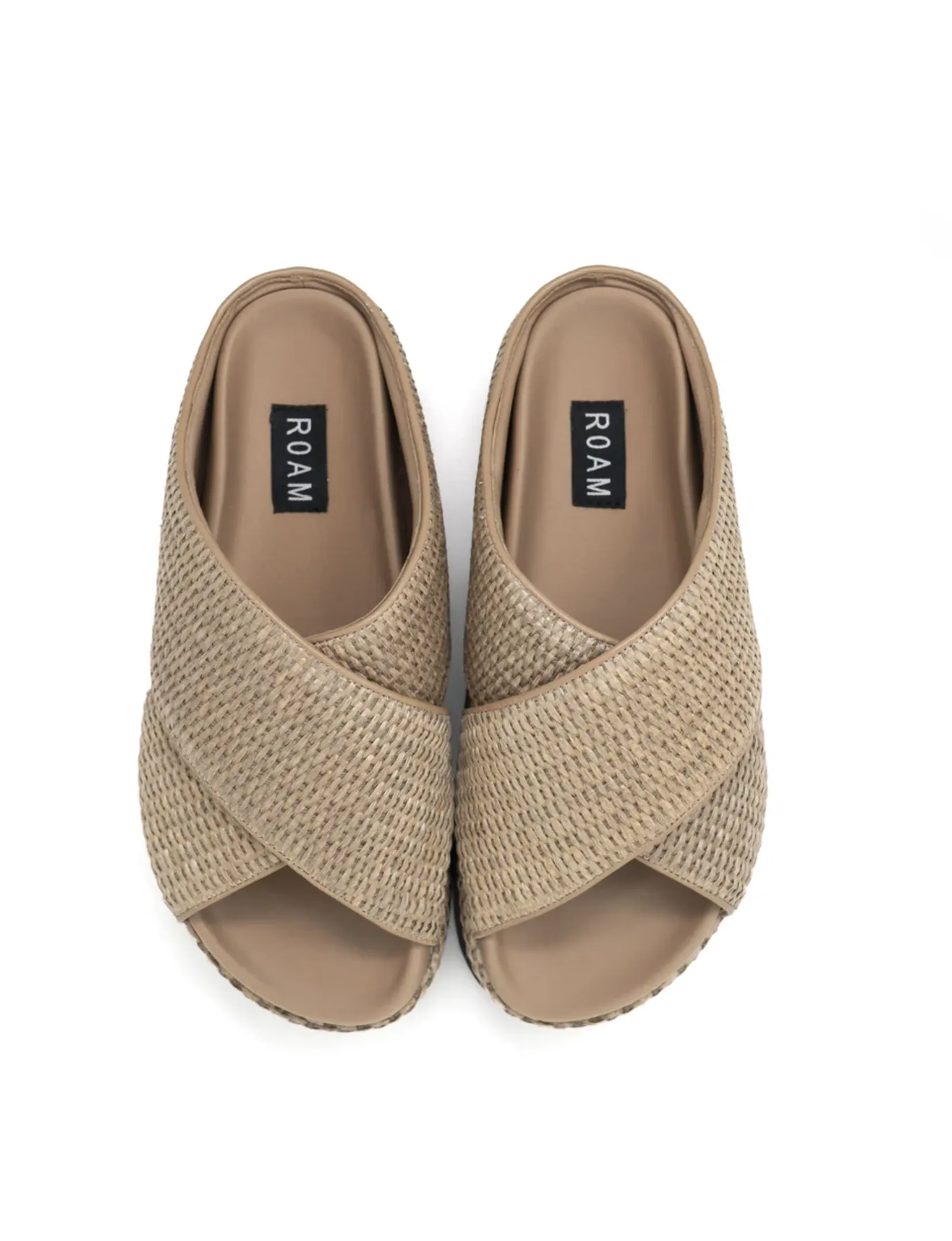 Cross Stack, Natural Raffia weekend free