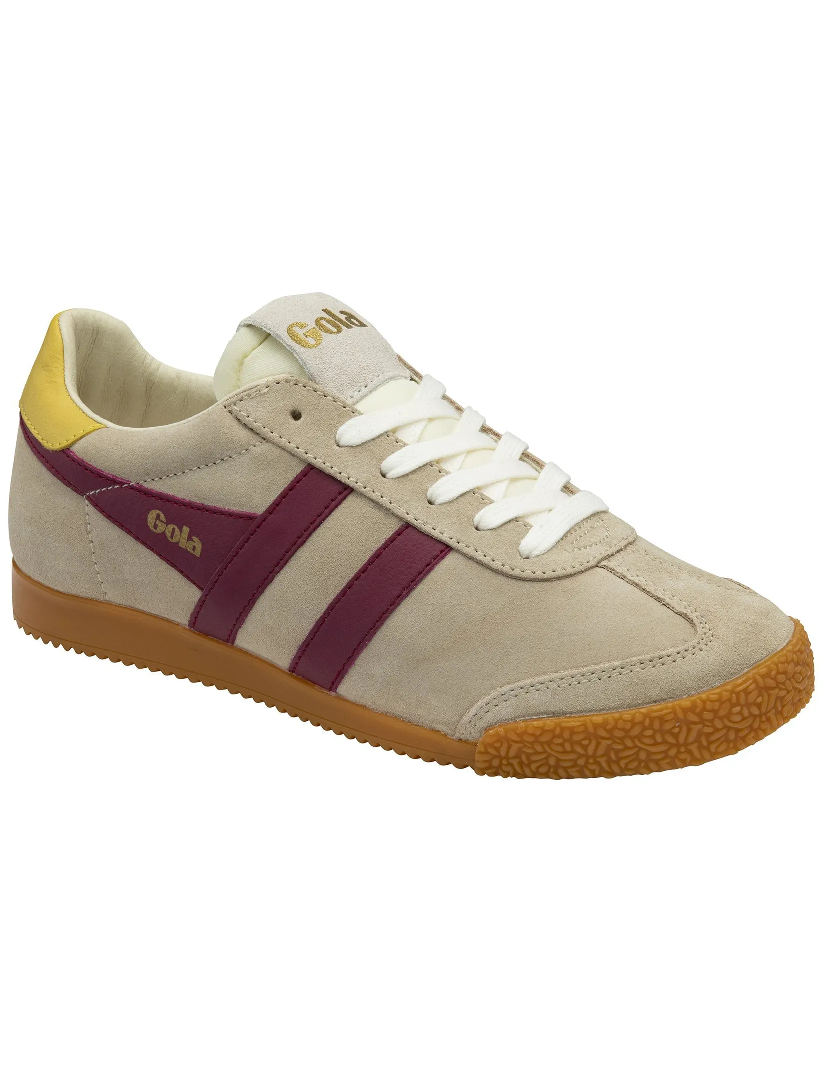 Elan Sneaker, Bone/Cerise/Pollen dry skin