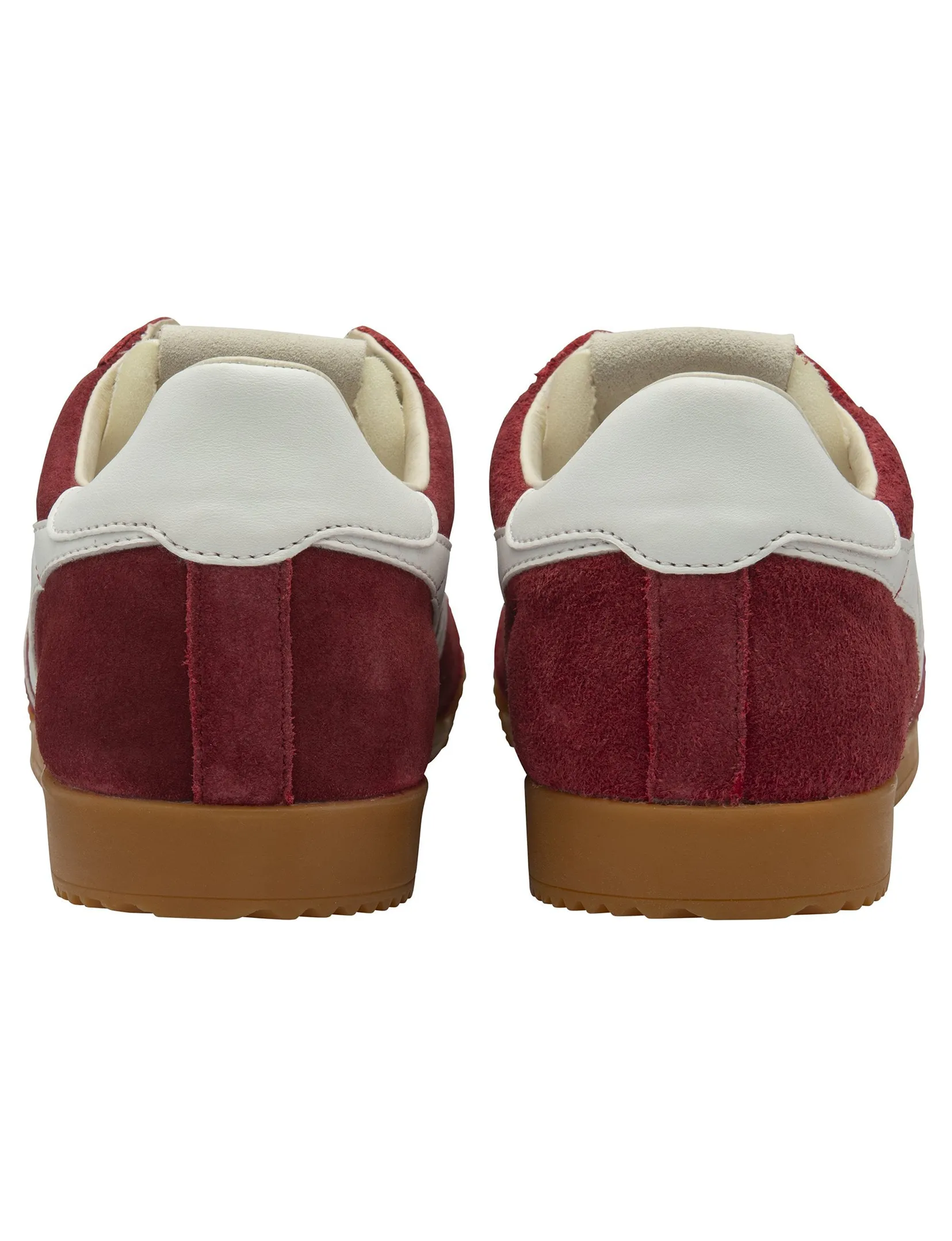 Elan Sneaker, Deep Red/White walk forever