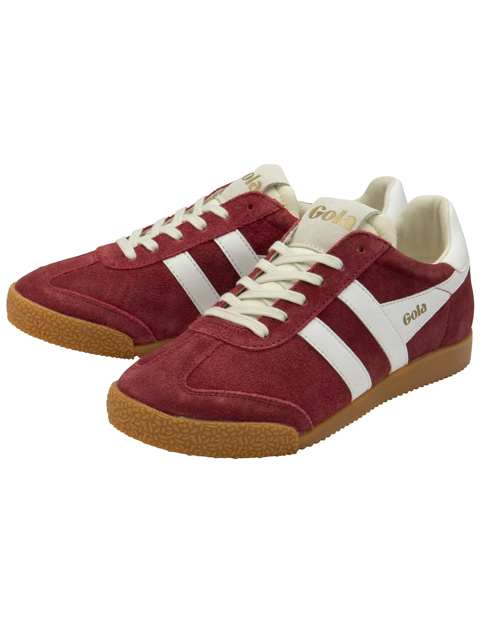 Elan Sneaker, Deep Red/White walk forever