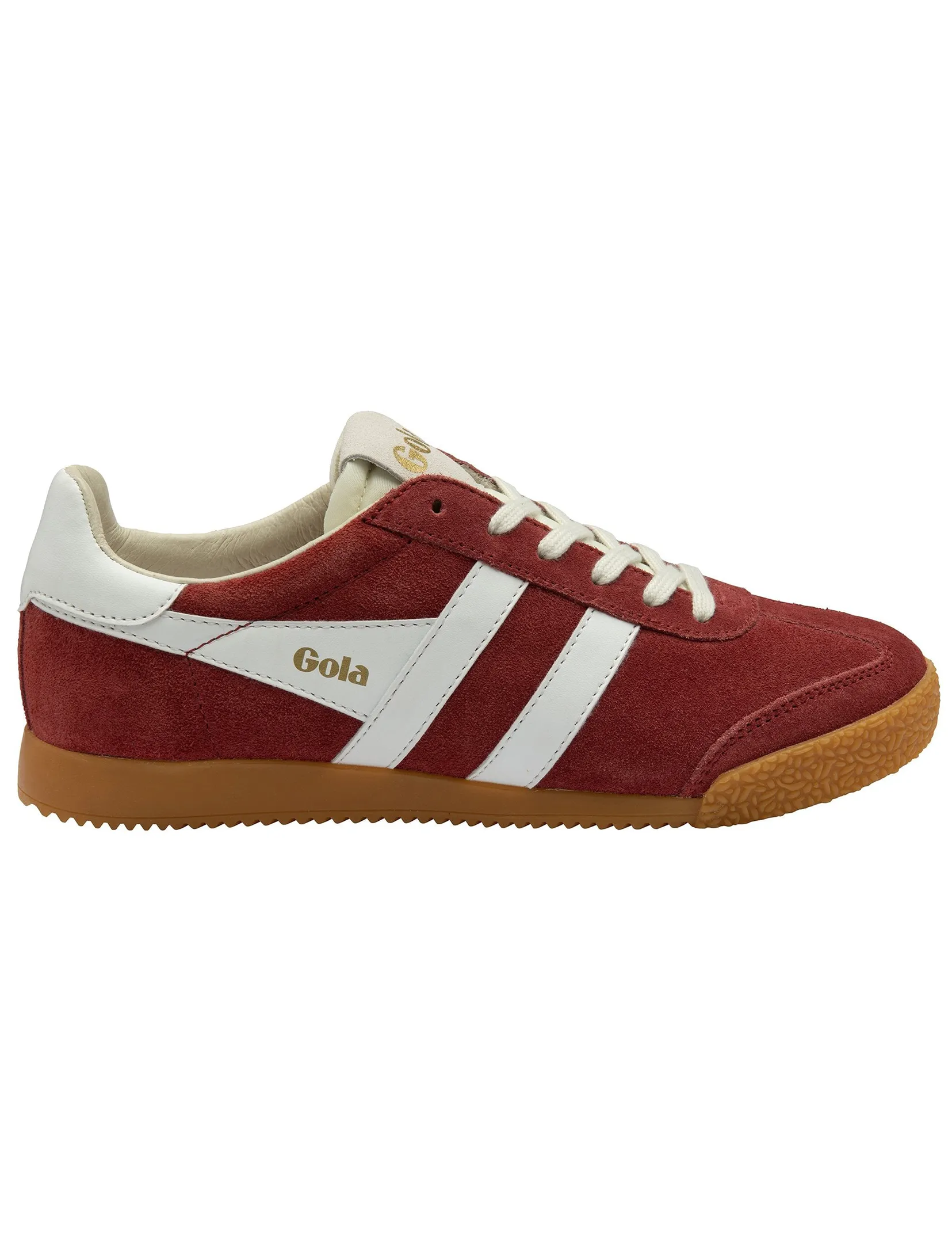 Elan Sneaker, Deep Red/White walk forever