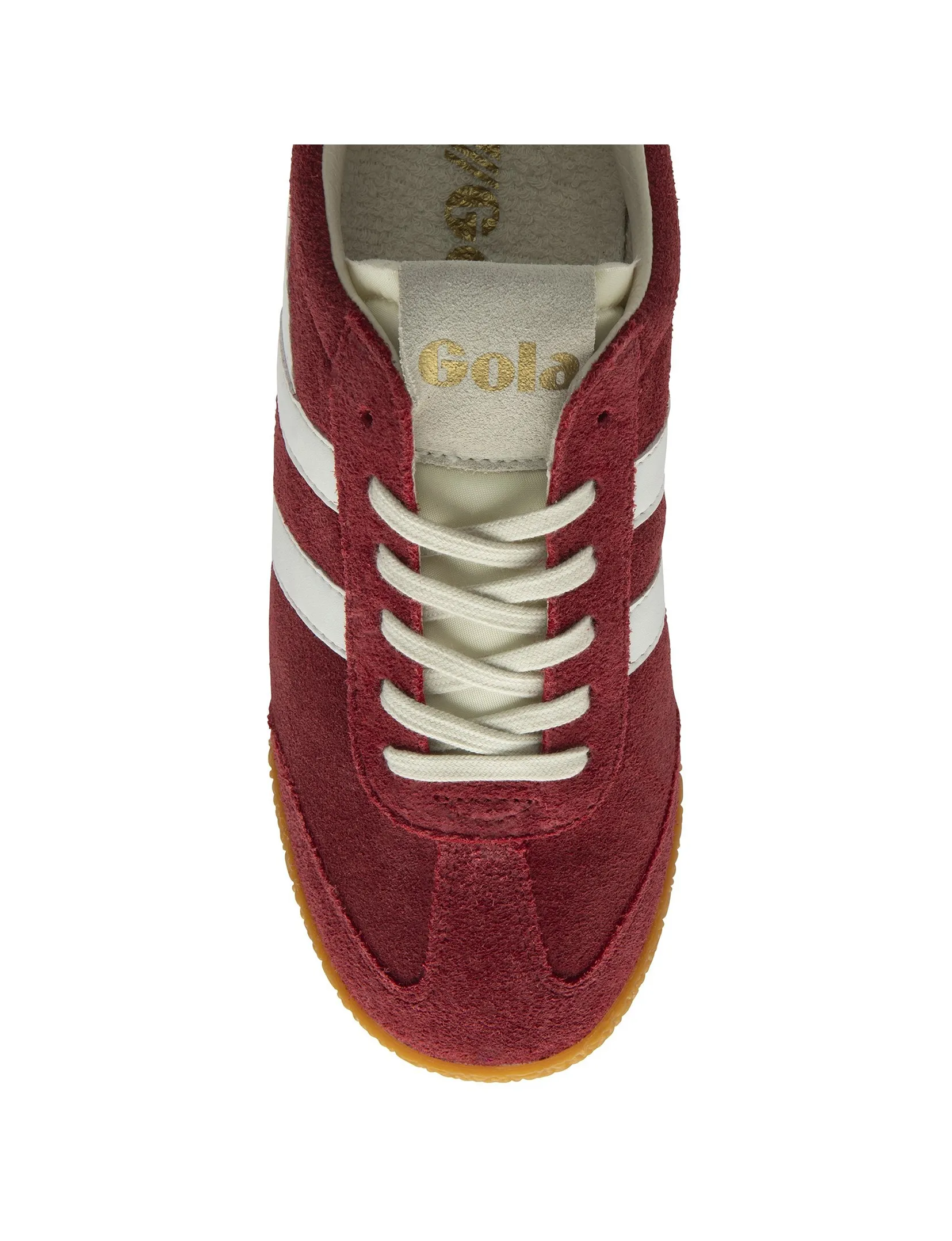 Elan Sneaker, Deep Red/White walk forever