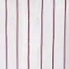 Emmy, Pleated Cuff Cropped Poplin Shirt, Red Pinstripe still mind