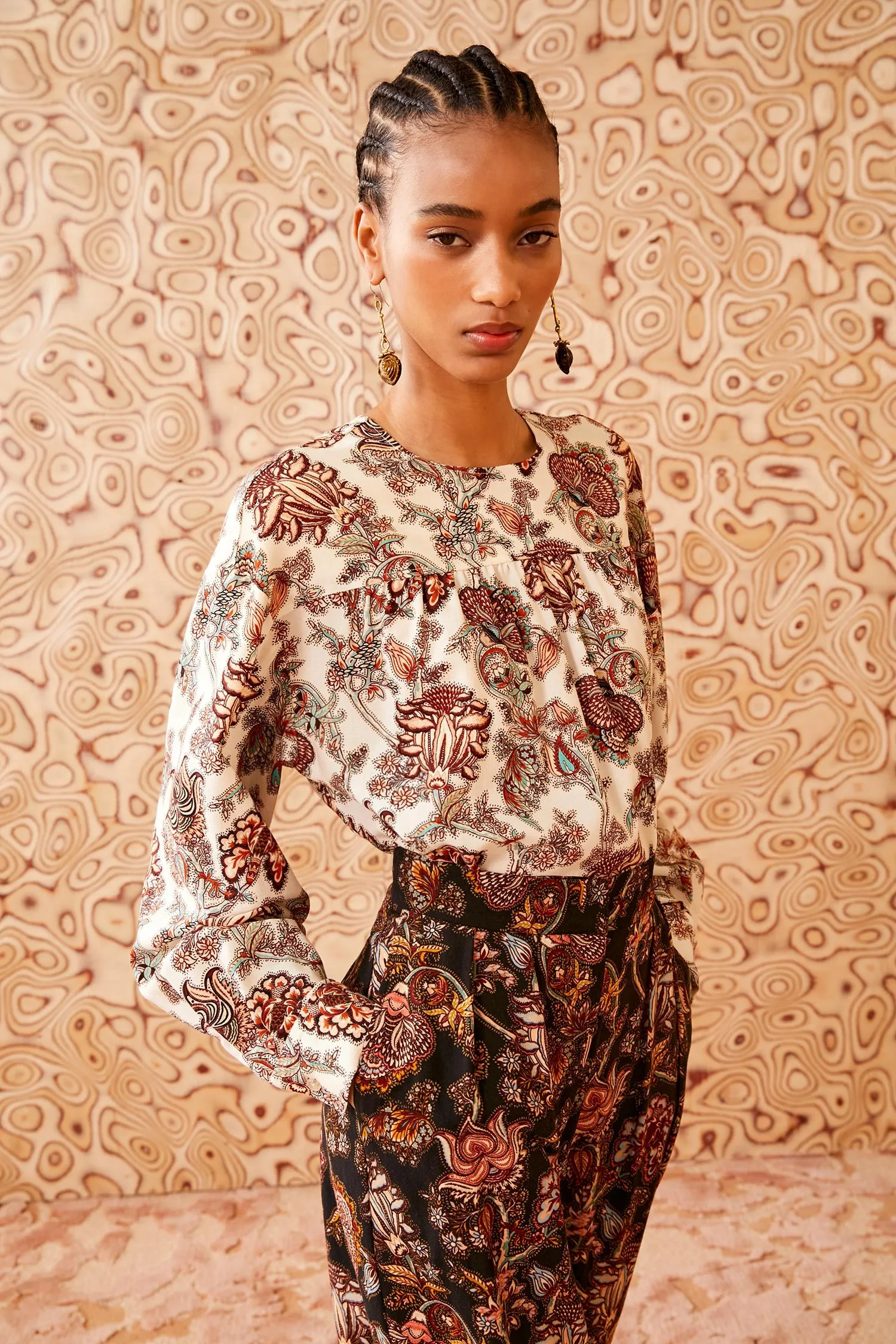 Esen Blouse - Freesia core air