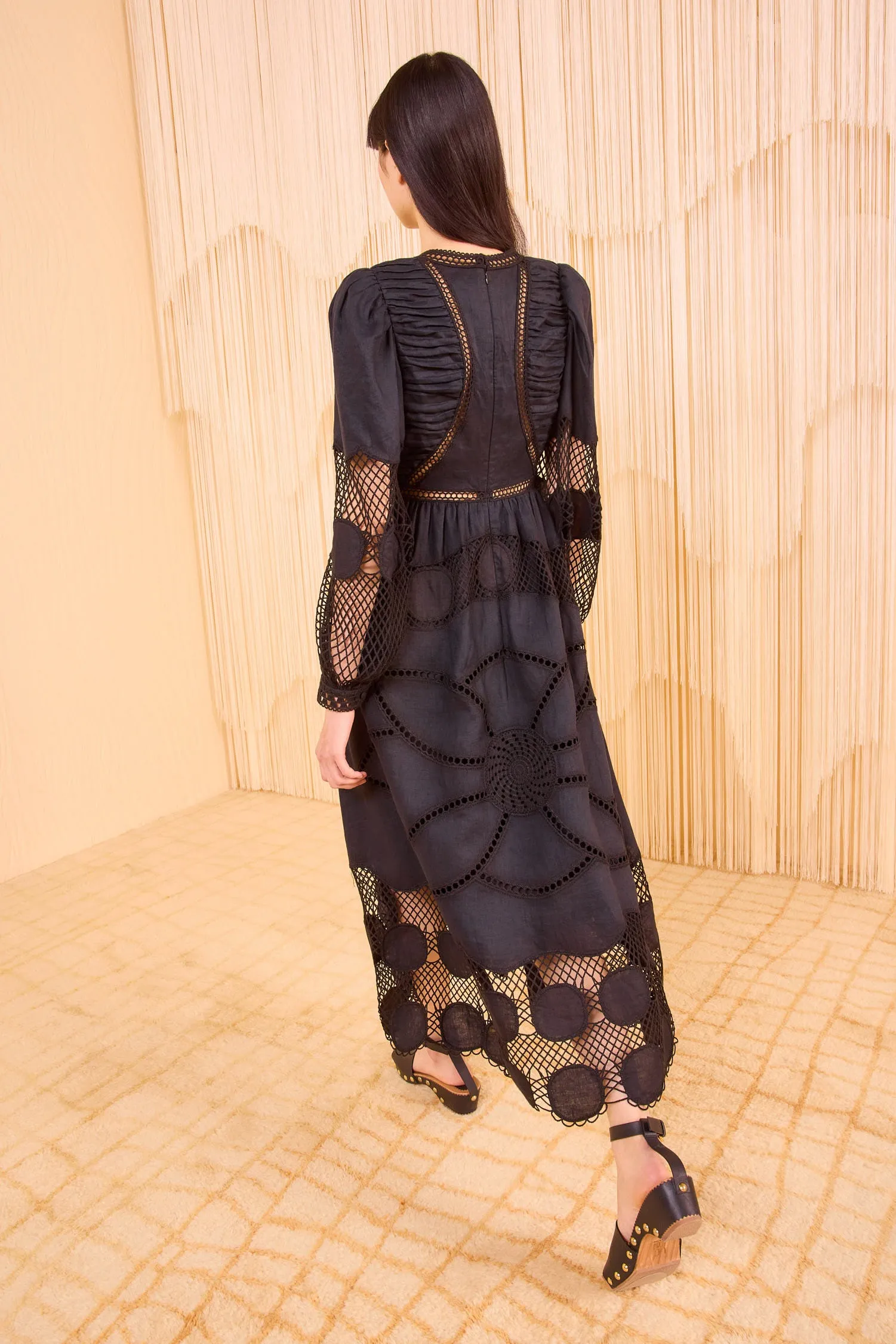Estrella Dress - Noir coffee break