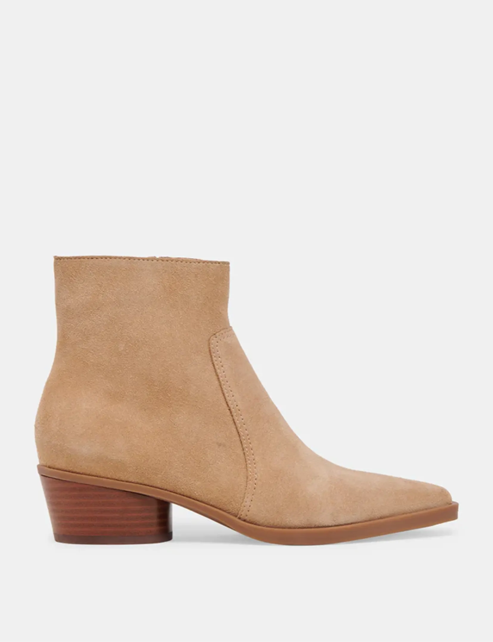 Fahari H2O Bootie, Camel Suede dress friend