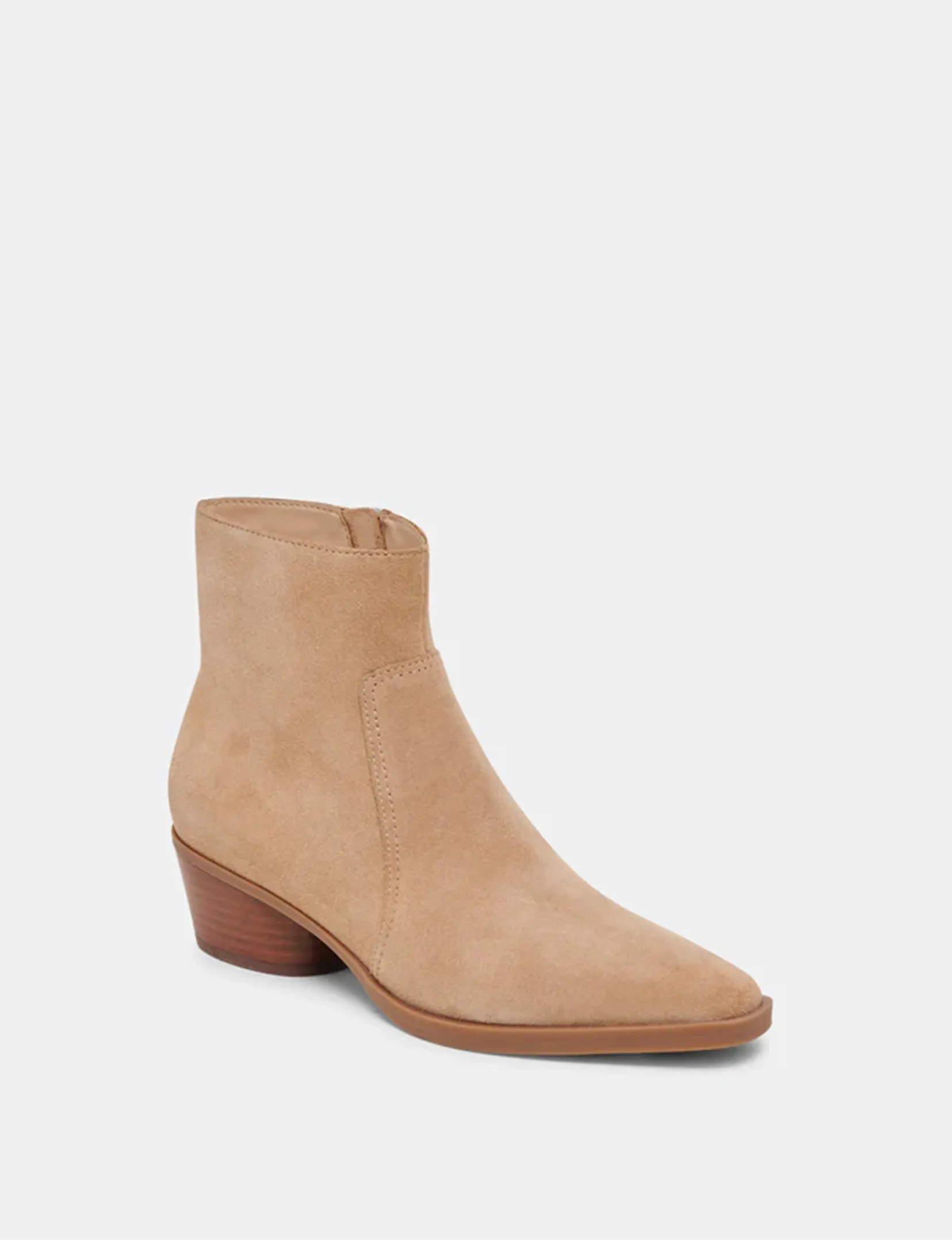 Fahari H2O Bootie, Camel Suede dress friend