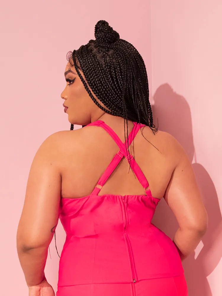 FINAL SALE - True Romance Top in Candy Pink - Vixen by Micheline Pitt nature hug